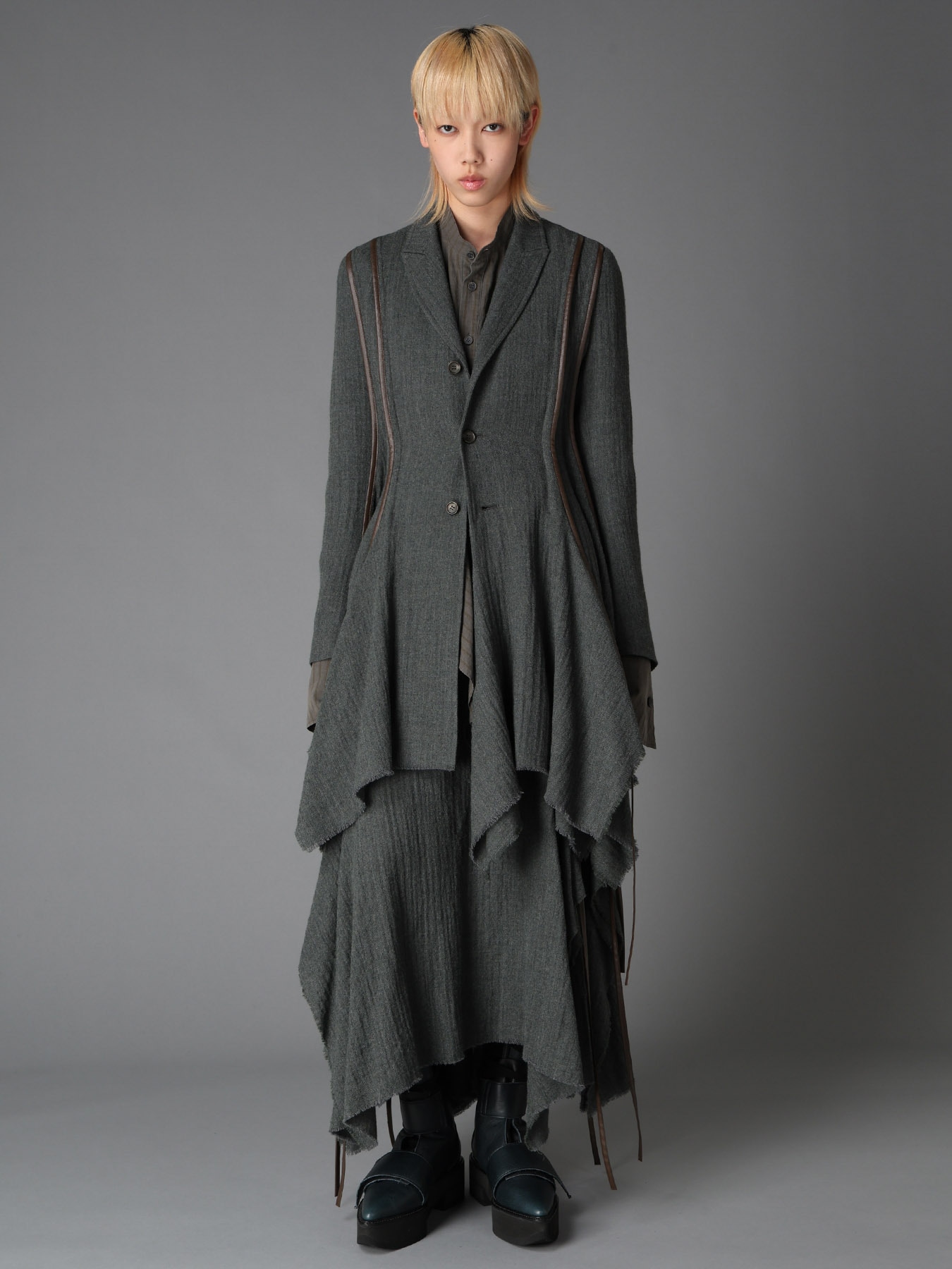 W/ VIYELLA FLARED PANEL SKIRT