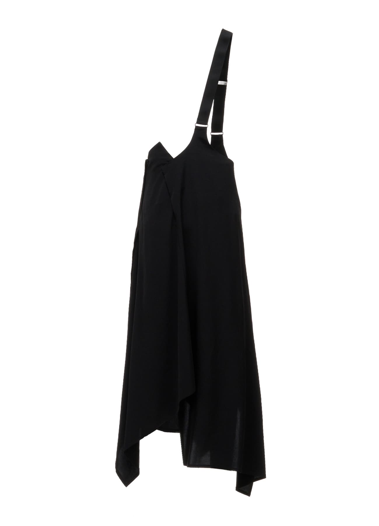 TA/PE CREPE DE CHINE ONE-SHOULDER ASYMMETRIC SKIRT