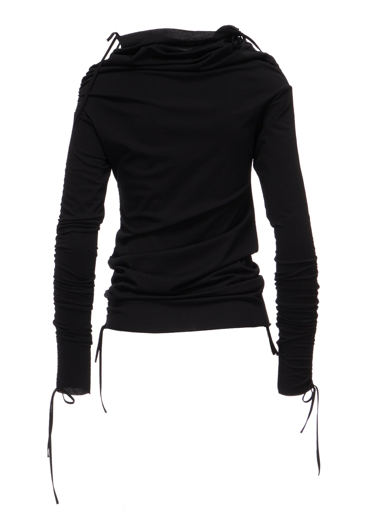 BIAS JERSEY GATHERED SLIM T