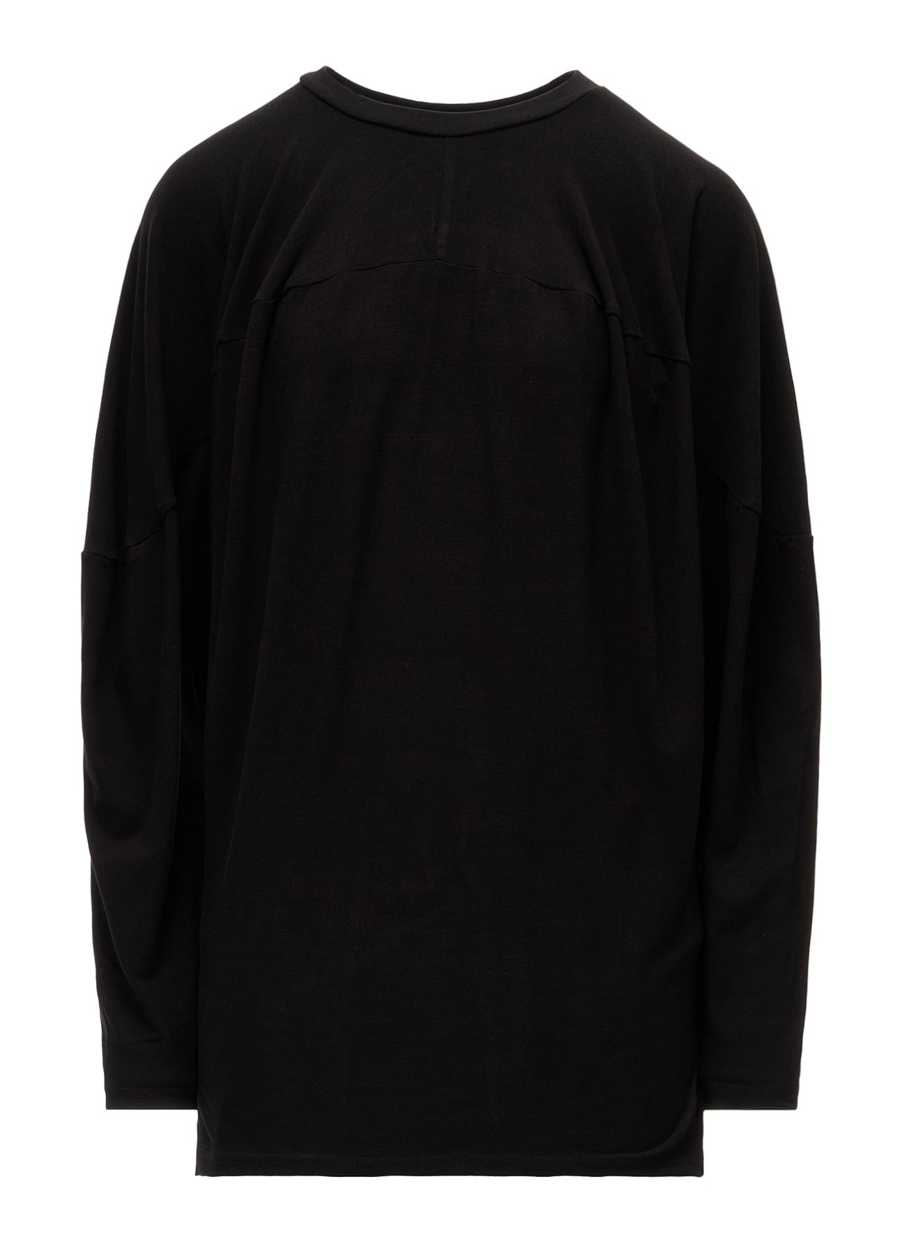 BRUSHED STRETCH JERSEY BALLOON LONG SLEEVE T