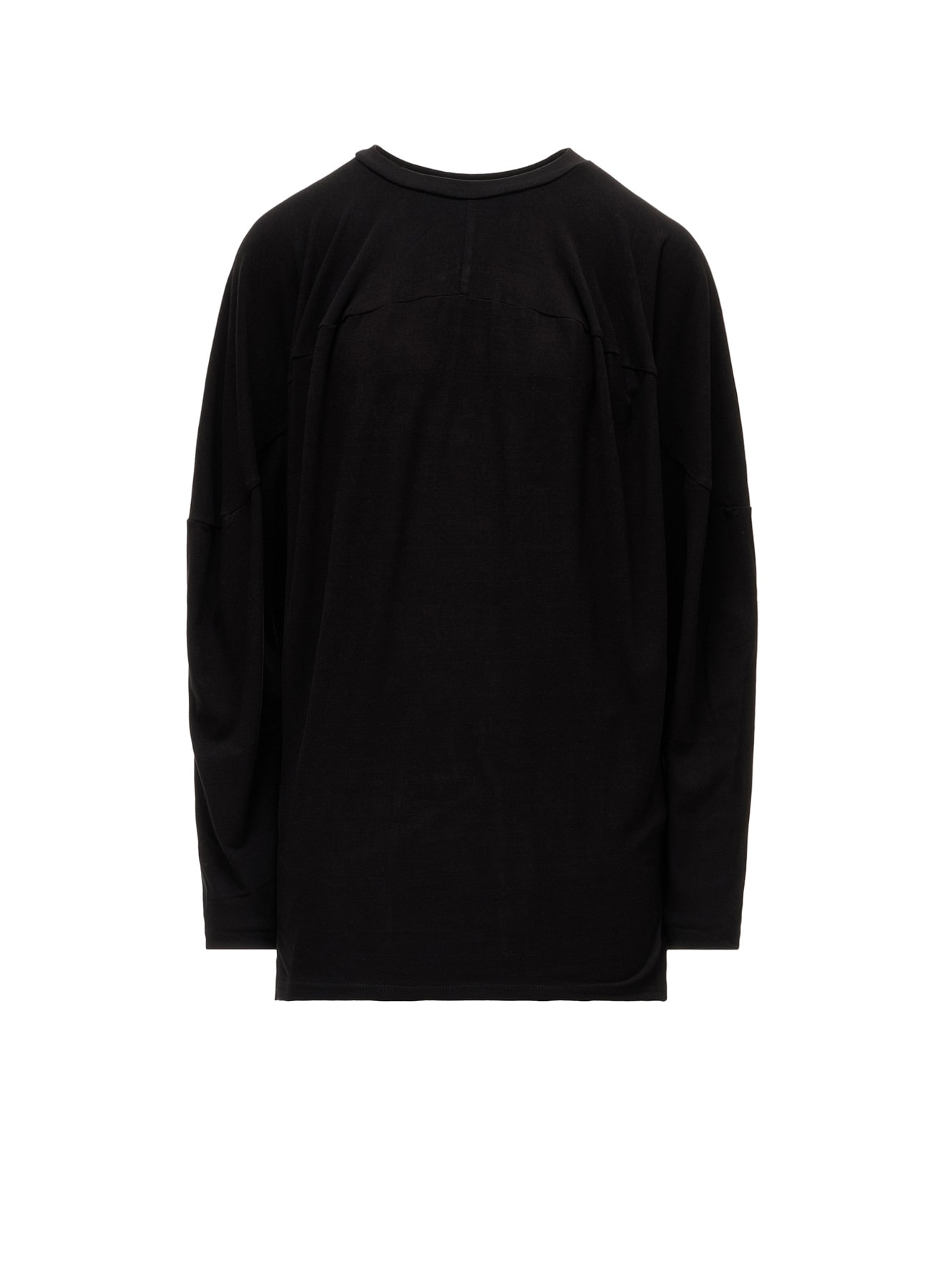 BRUSHED STRETCH JERSEY BALLOON LONG SLEEVE T