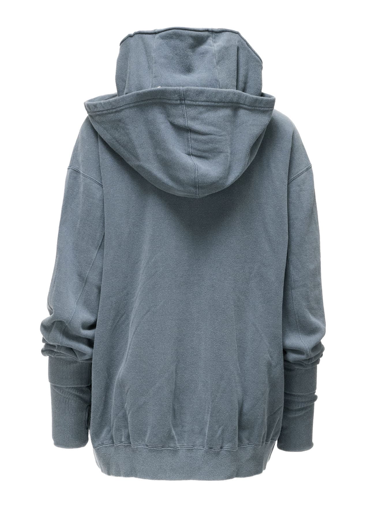 GARMENT DYED FRENCH TERRY DOUBLE HOOD PARKA
