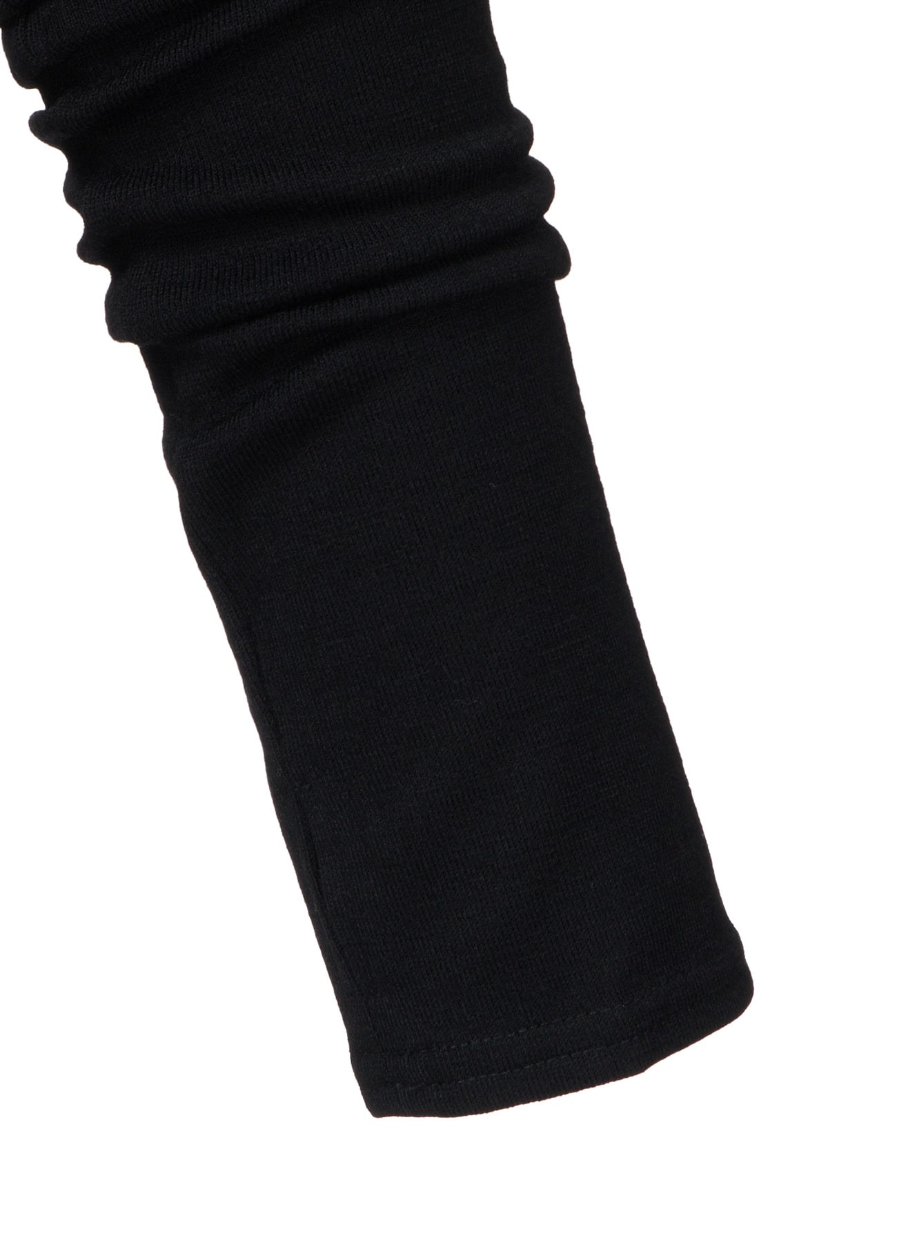 W/ SINGLE JERSEY SCARF DETAIL HOODED T SHIRT