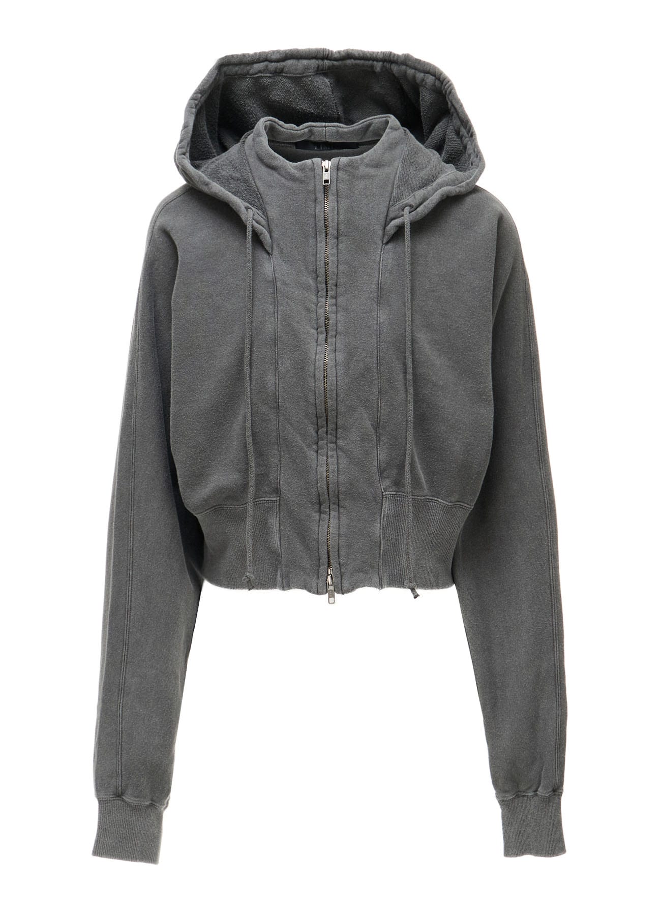 GARMENT DYED FRENCH TERRY SHORT PARKA