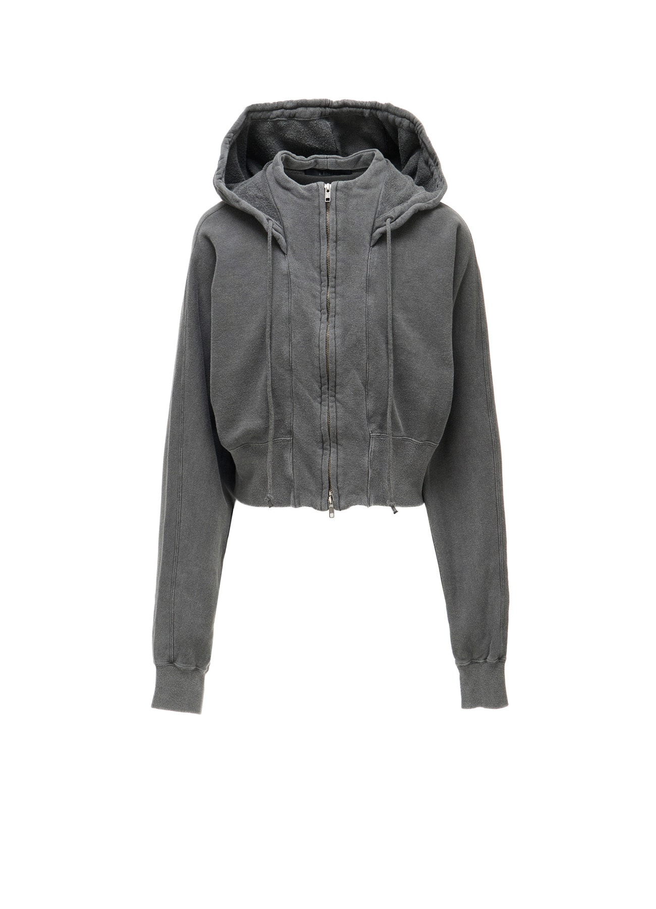 GARMENT DYED FRENCH TERRY SHORT PARKA
