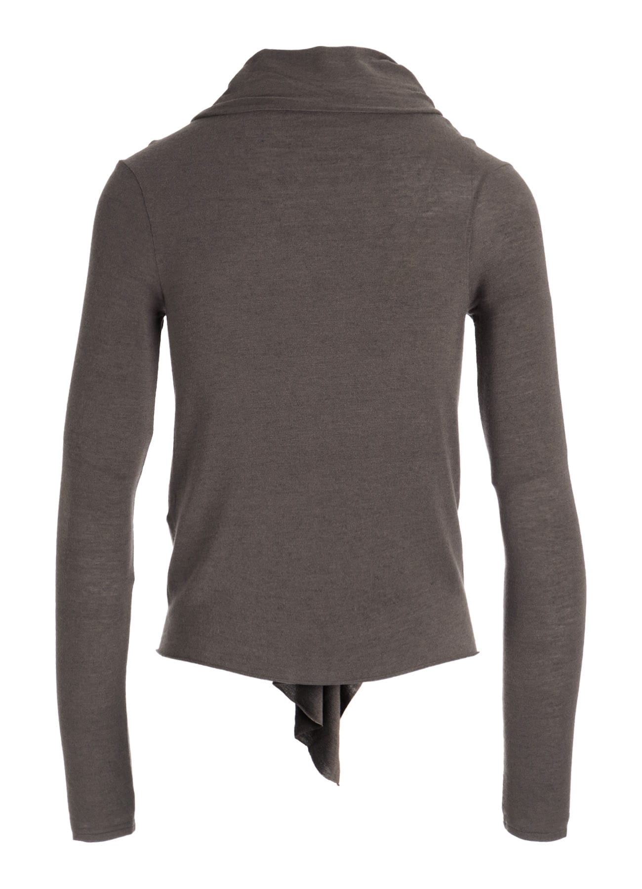 GAUZE STRETCH JERSEY FRONT DRAPE T
