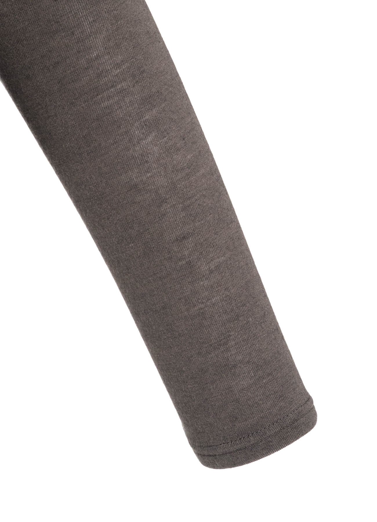 GAUZE STRETCH JERSEY FRONT DRAPE T