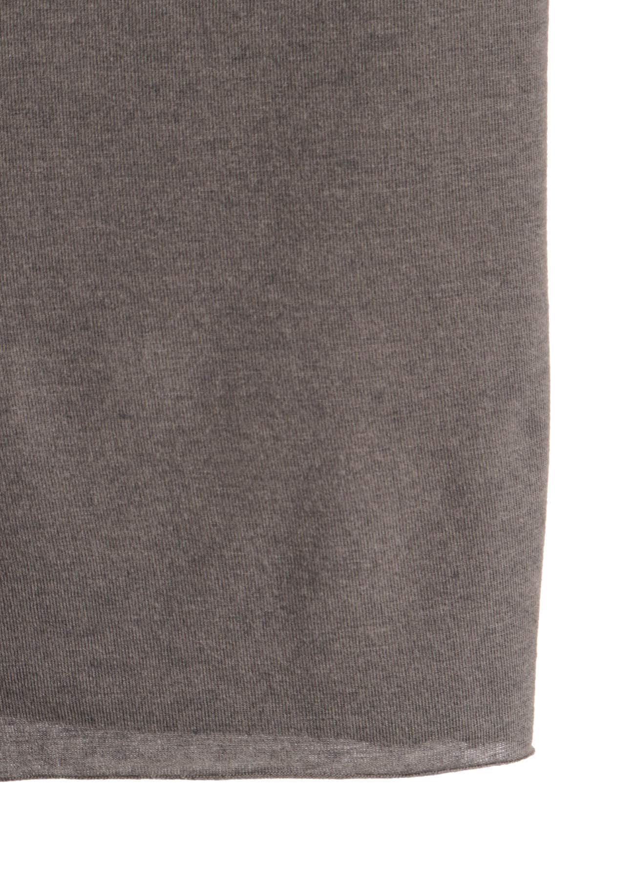 GAUZE STRETCH JERSEY DRAPED T