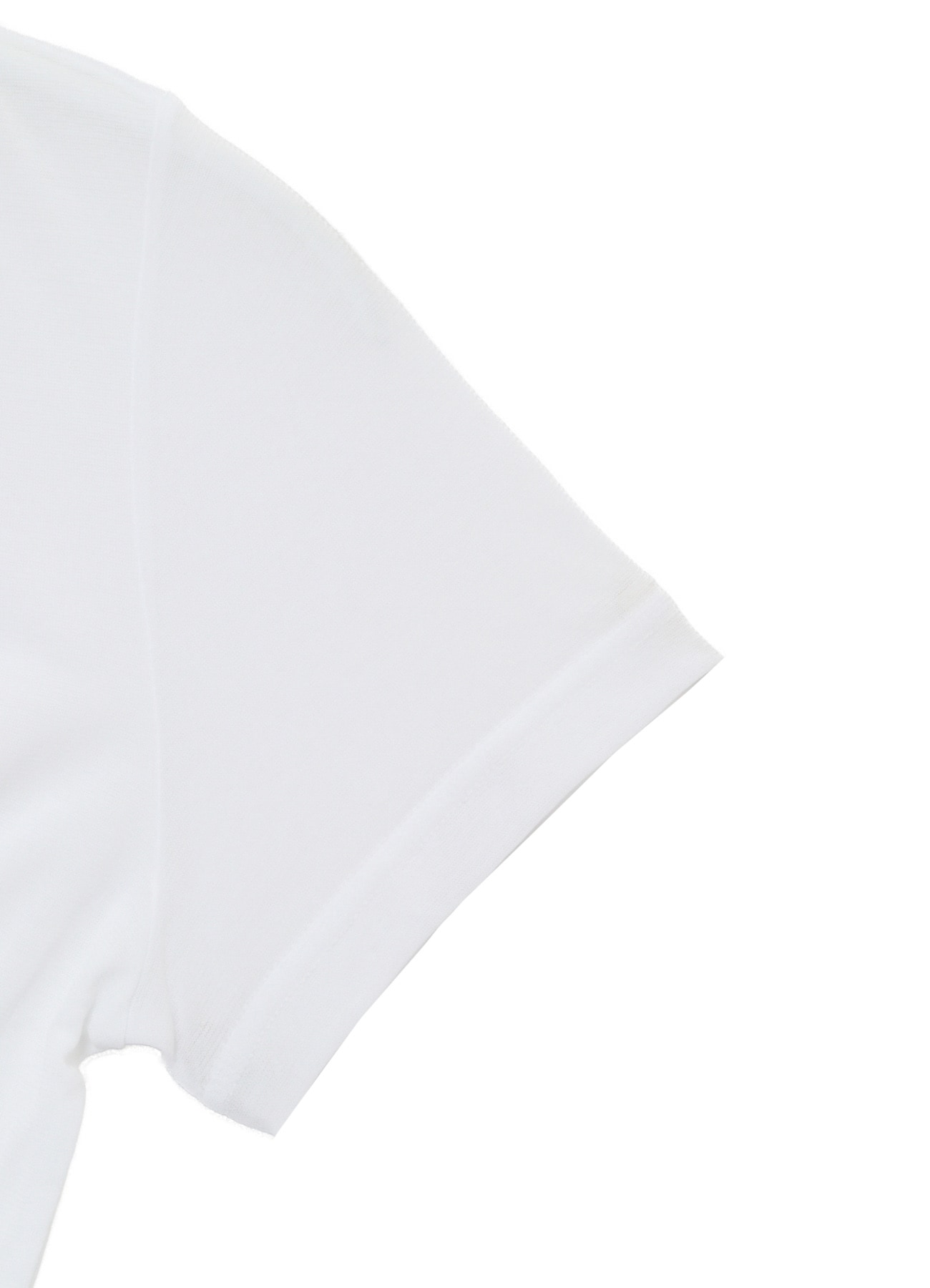 HIGH TWIST JERSEY KEY NECK SIDE SLIT(S White): LIMI feu｜THE SHOP