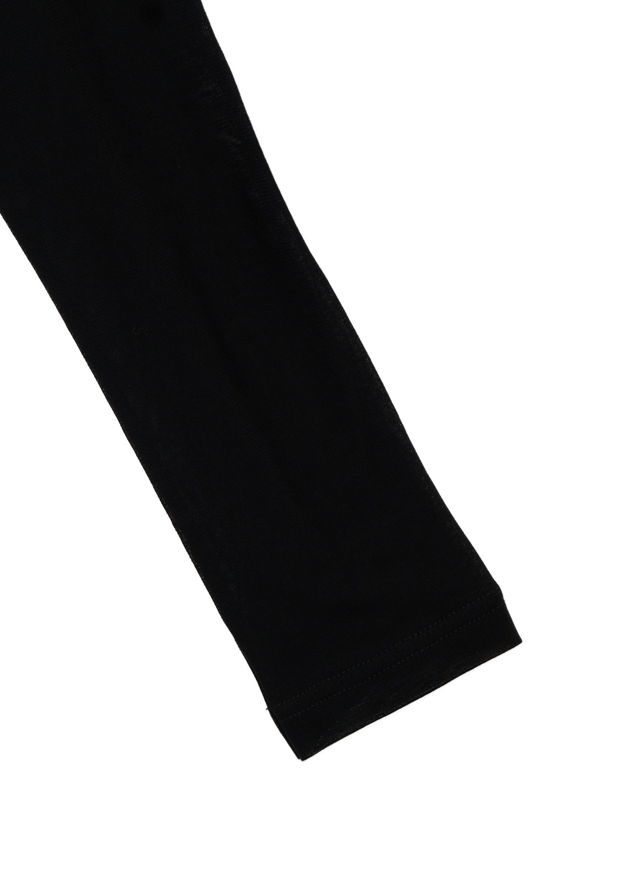 HIGH TWIST JERSEY KEY NECK BUTTON SLIT