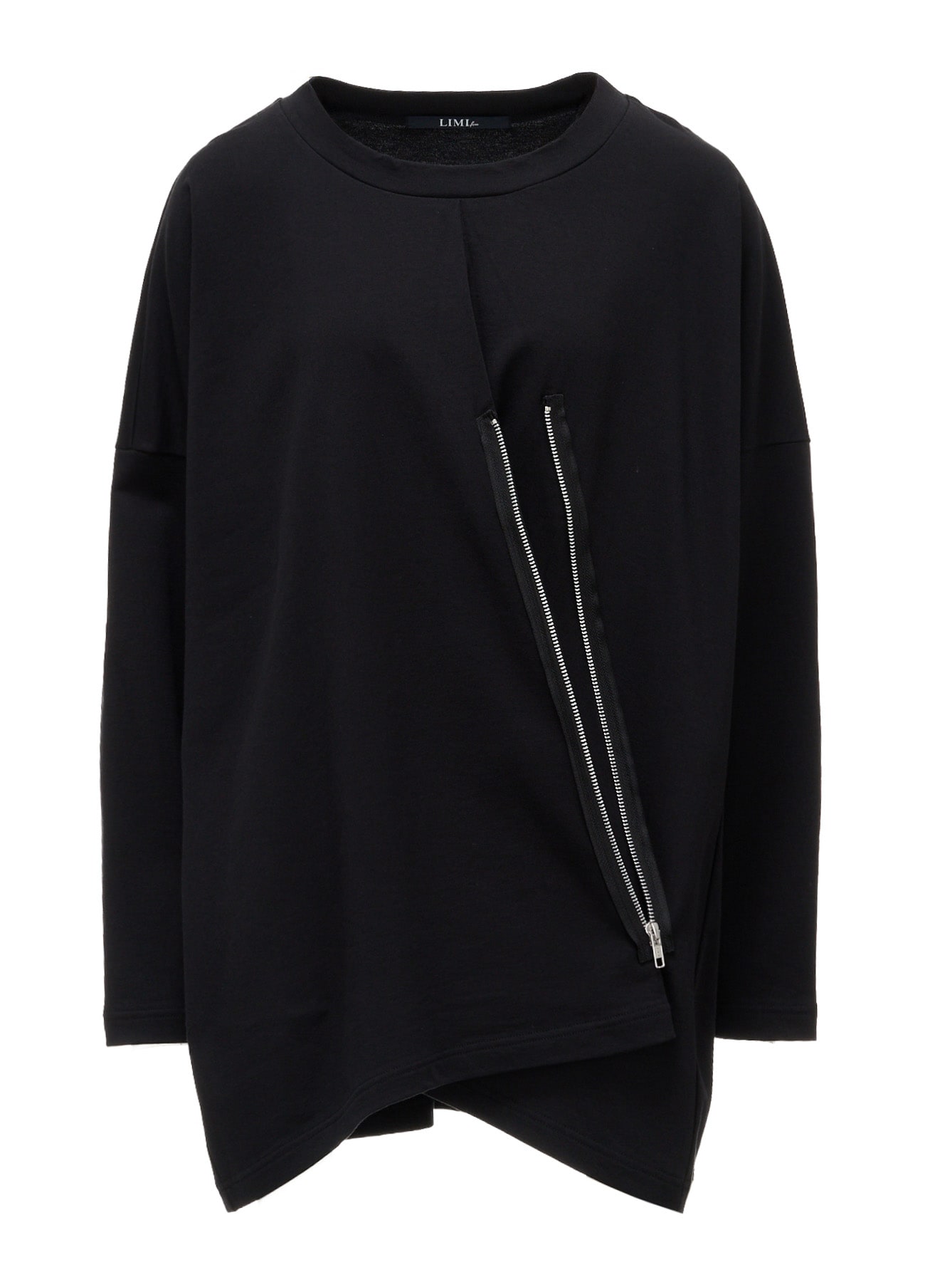 FRENCH TERRY FRONT ZIP LONG SLEEVE