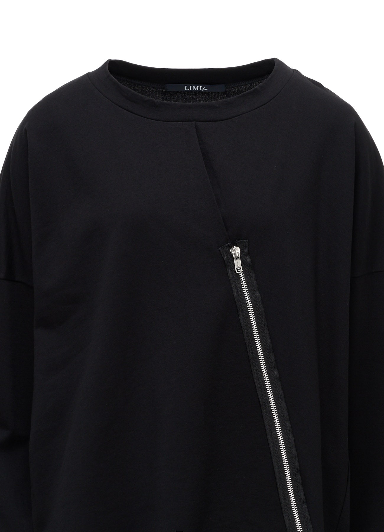 FRENCH TERRY FRONT ZIP LONG SLEEVE