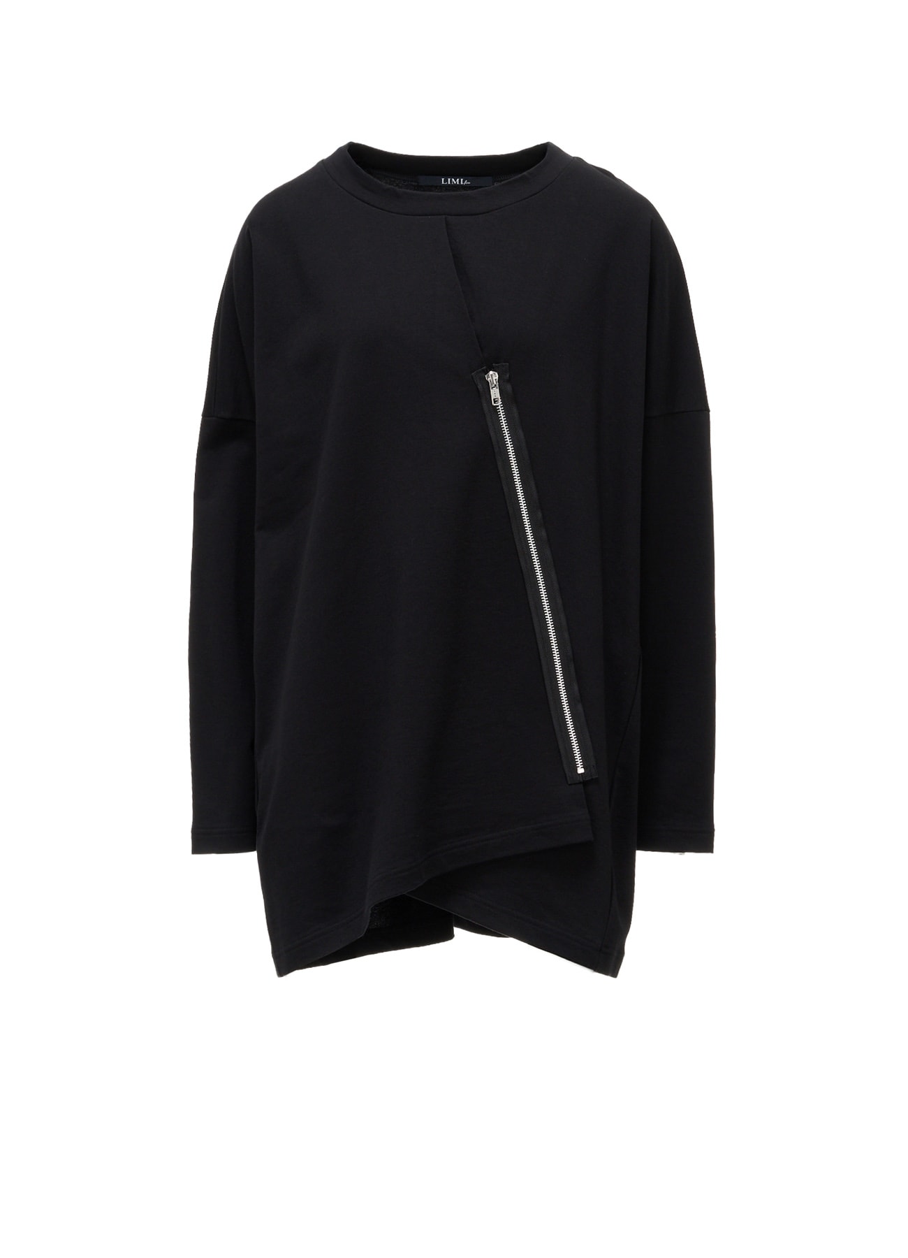 FRENCH TERRY FRONT ZIP LONG SLEEVE