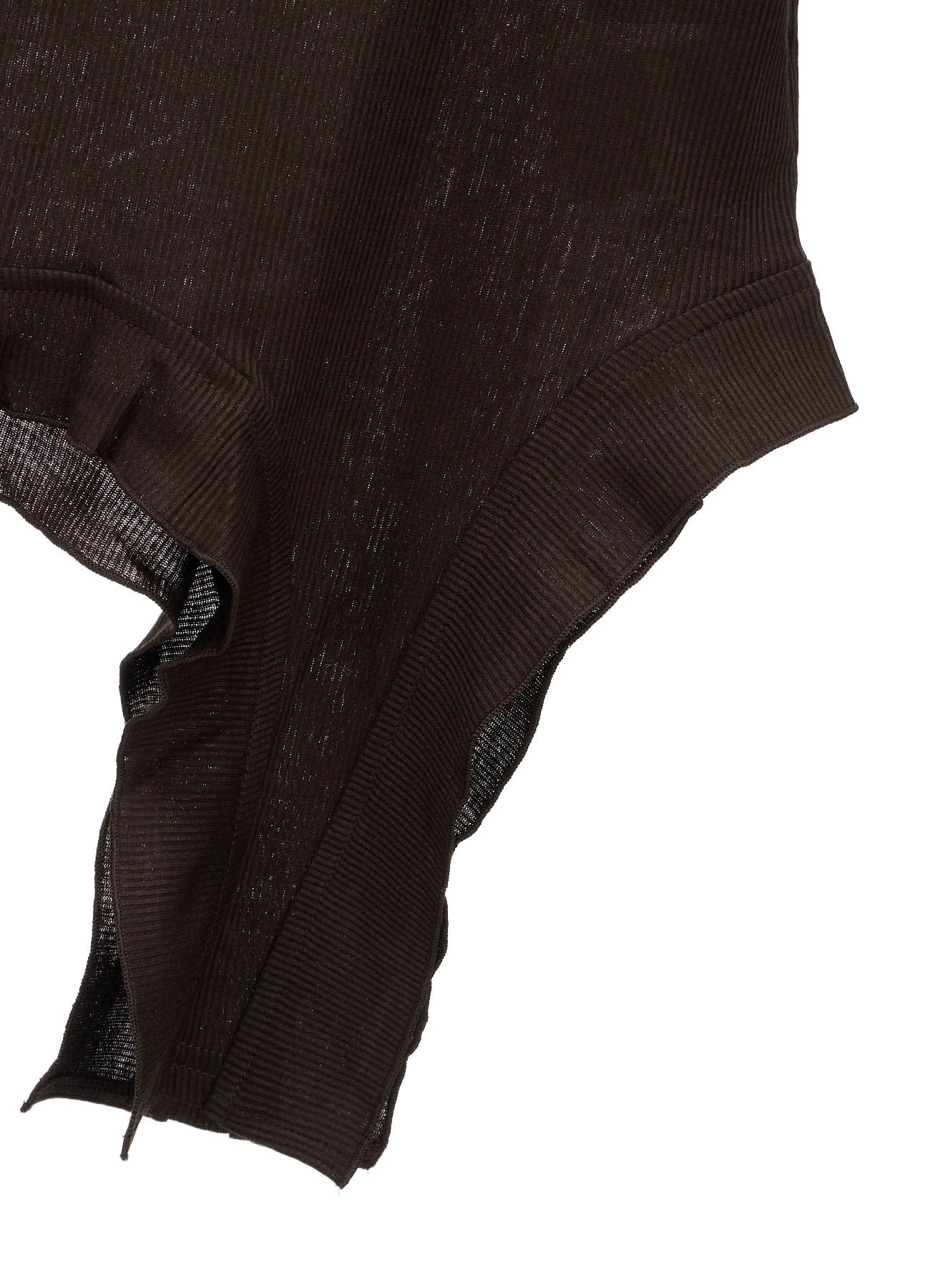 LYOCELL / COTTON RIB HEM DESIGN TANK TOP