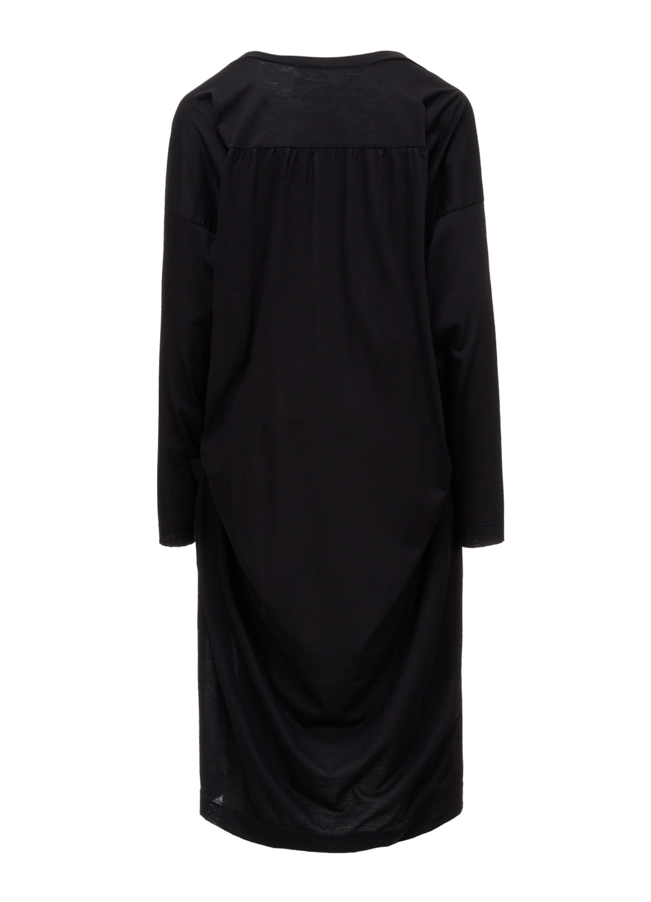 CELLULOSE/C JERSEY DROP-SHOULDER CARDIGAN(S Black): LIMI feu｜THE