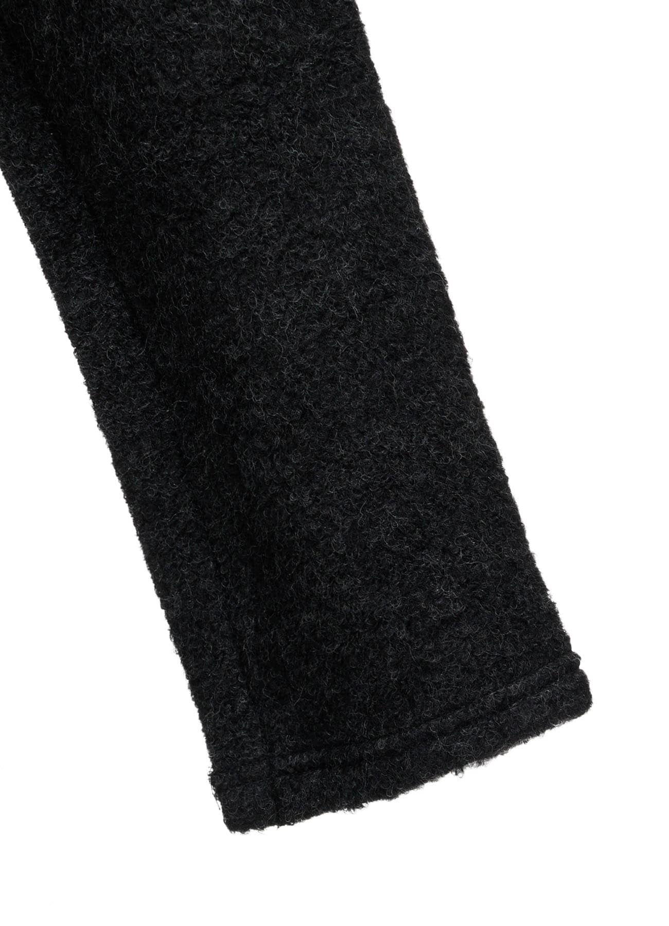 W/PE SHEEP PILE DRAPED LONG COAT(S Charcoal): LIMI feu｜THE SHOP