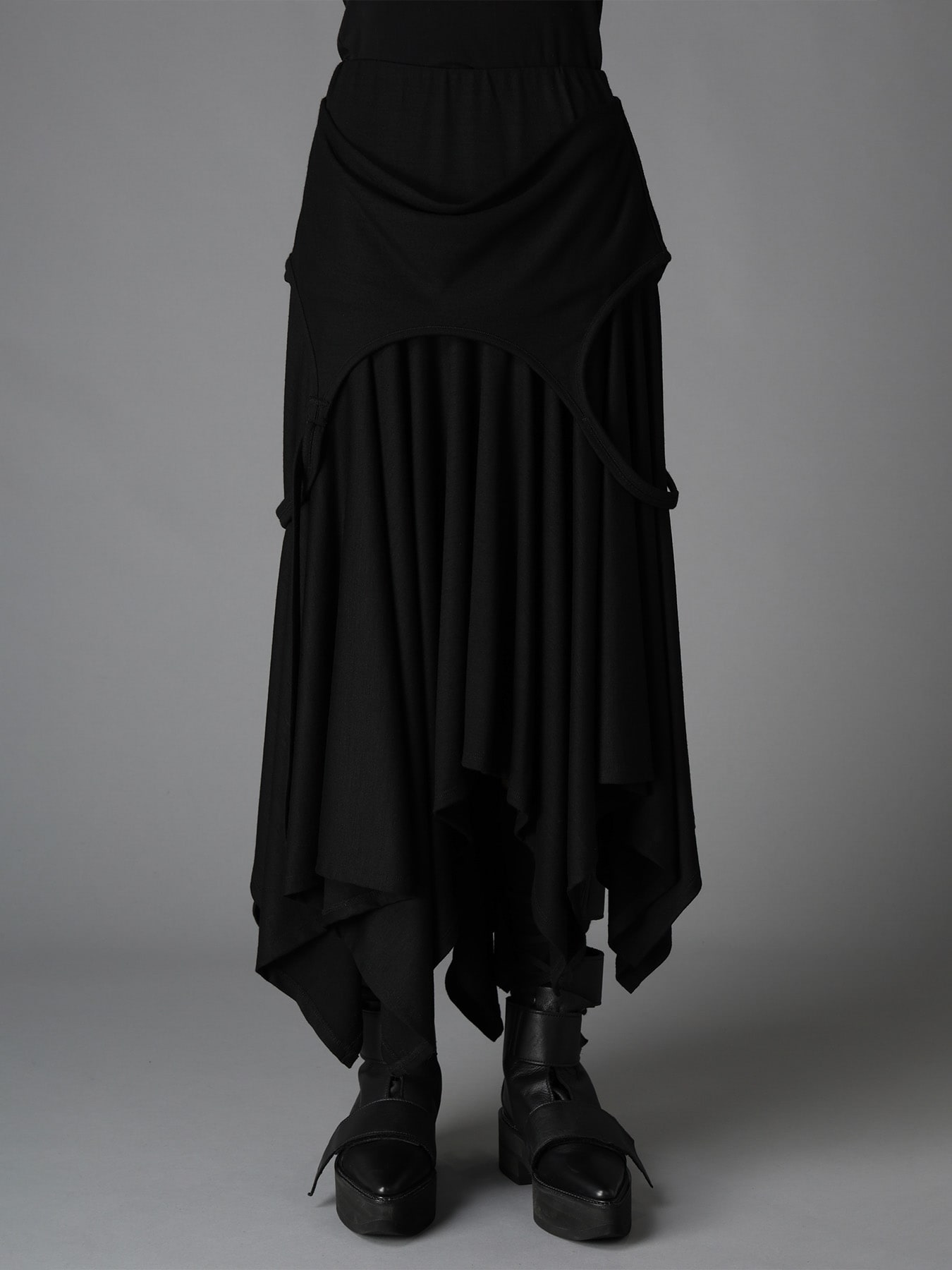 W/ SINGLE JERSEY 2 WAY DRESS