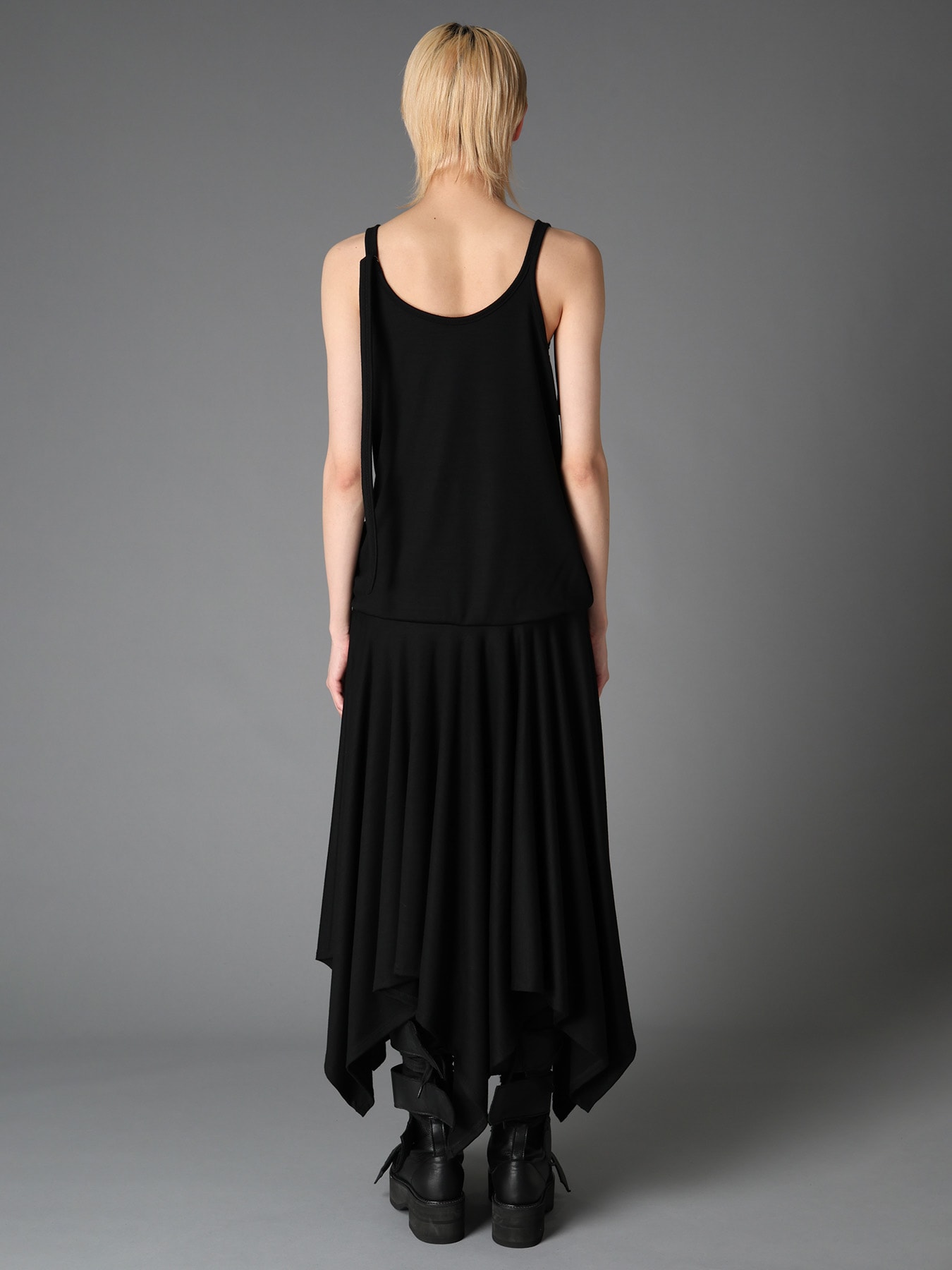 W/ SINGLE JERSEY 2 WAY DRESS