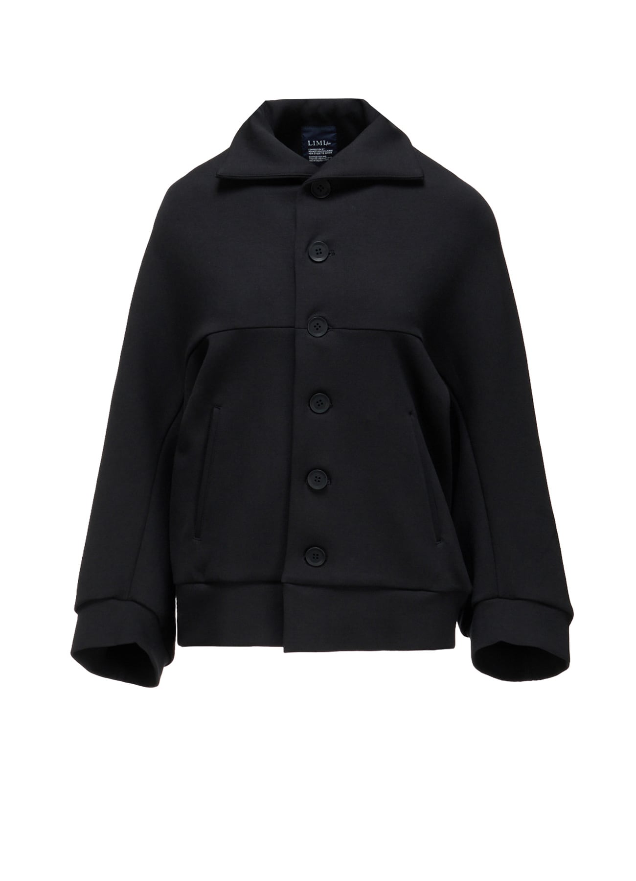 DOUBLE FACE JERSEY DOLMAN SLEEVE SINGLE COAT