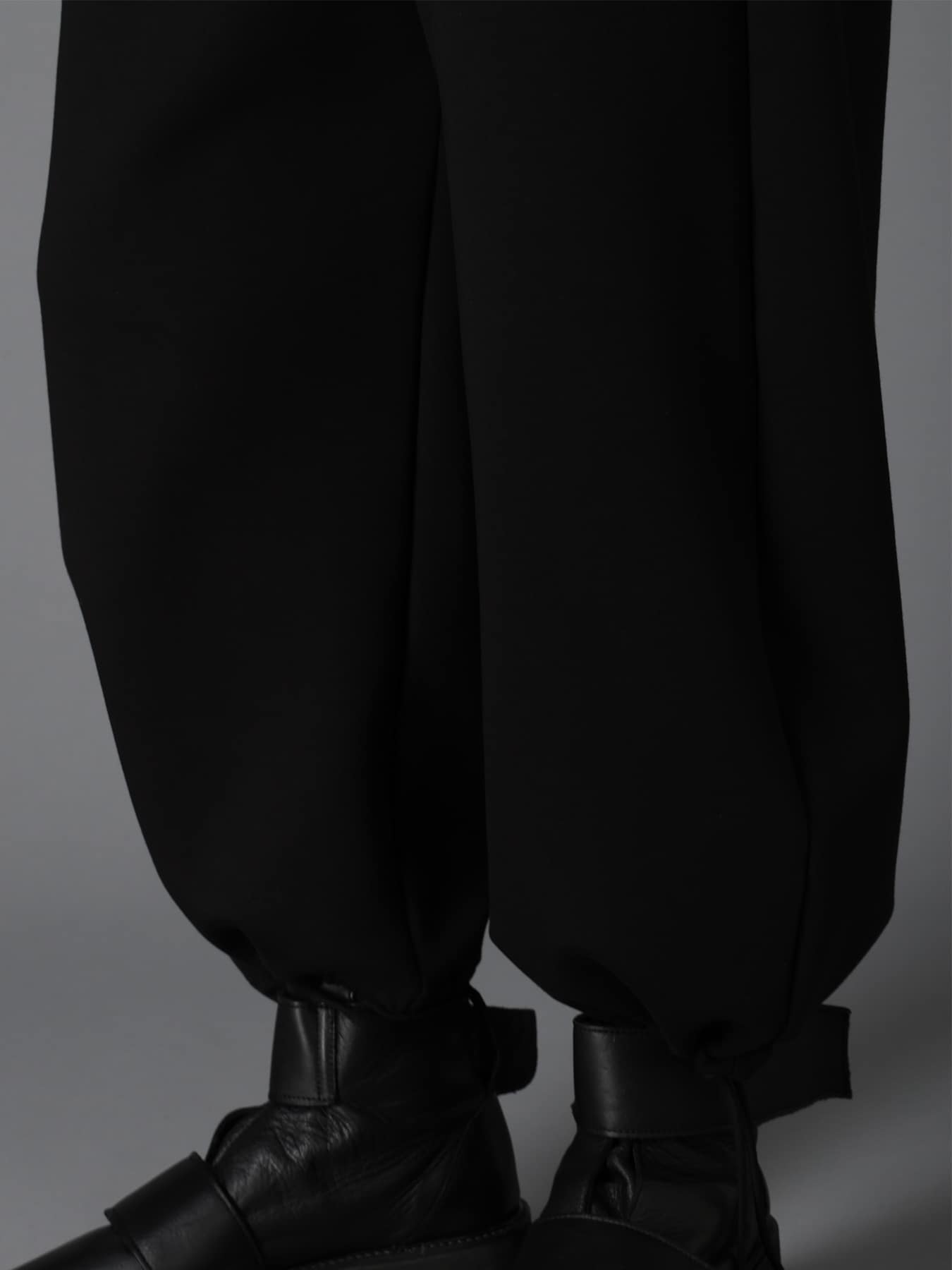 DOUBLE FACE JERSEY PARKA STYLE JUMPSUIT