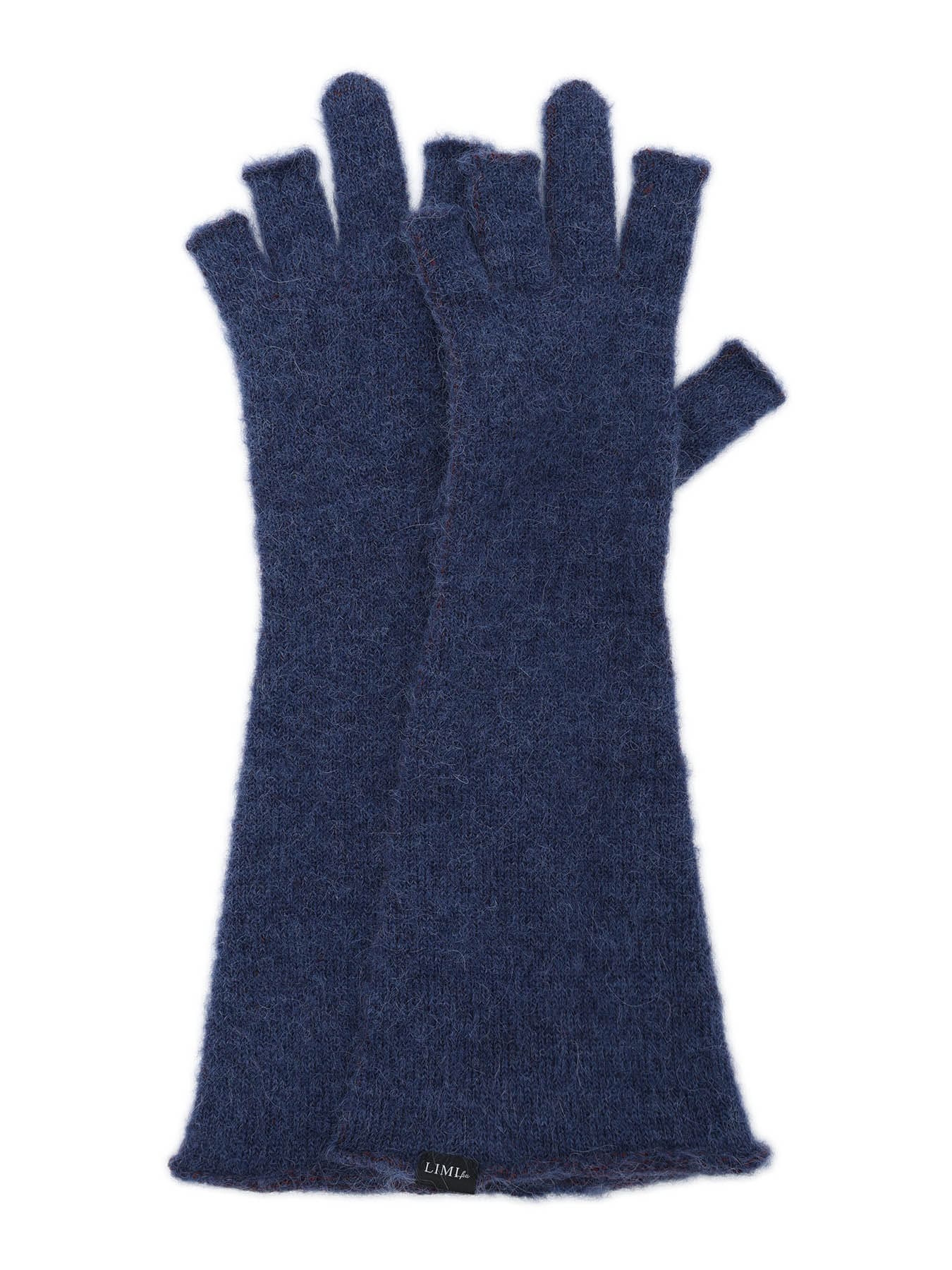 W/P SOFT KNIT FLARED MIDDLE FINGERLESS GLOVES