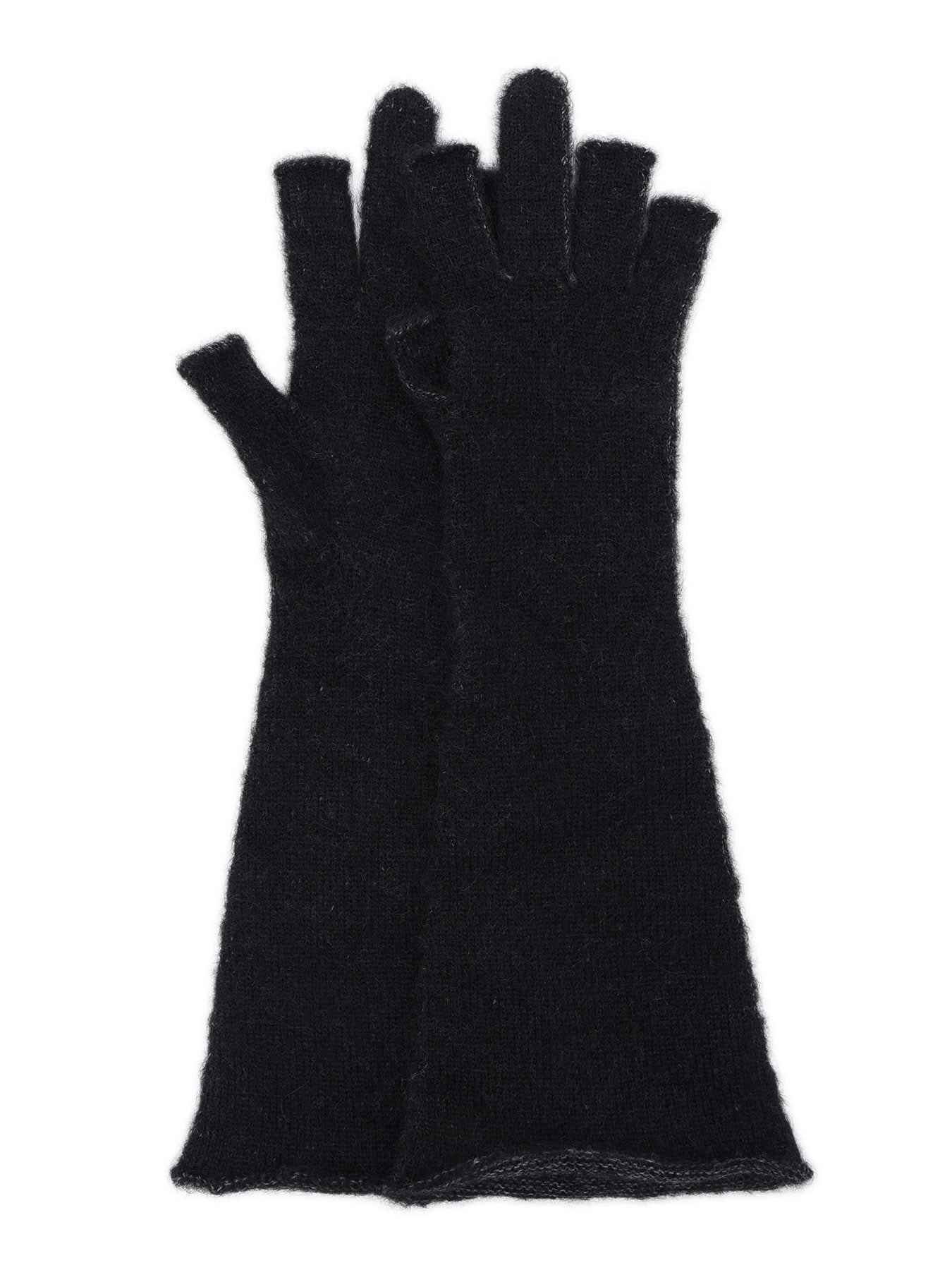 W/P SOFT KNIT FLARED MIDDLE FINGERLESS GLOVES