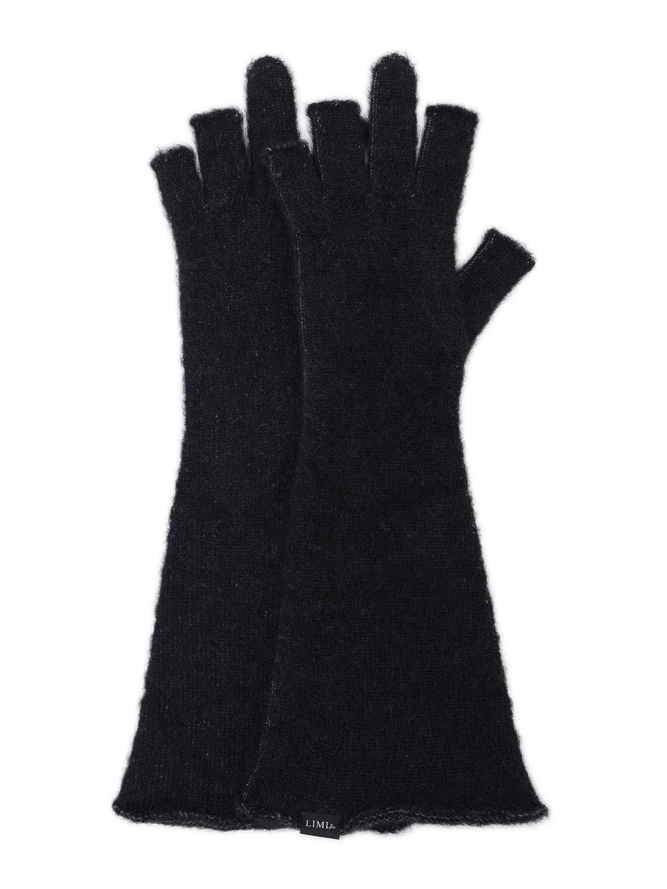 W/P SOFT KNIT FLARED MIDDLE FINGERLESS GLOVES