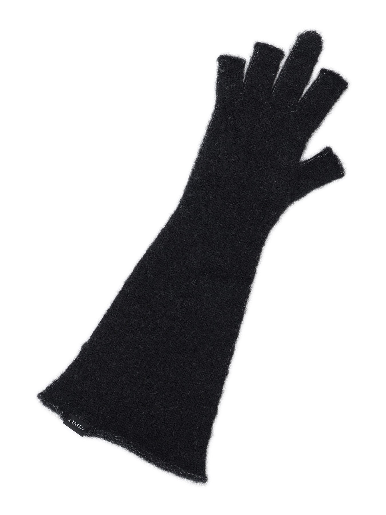 W/P SOFT KNIT FLARED MIDDLE FINGERLESS GLOVES