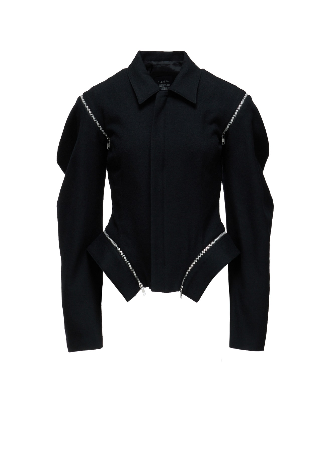 W/ SERGE ZIP PANEL BLOUSON(S Black): LIMI feu｜THE SHOP YOHJI YAMAMOTO