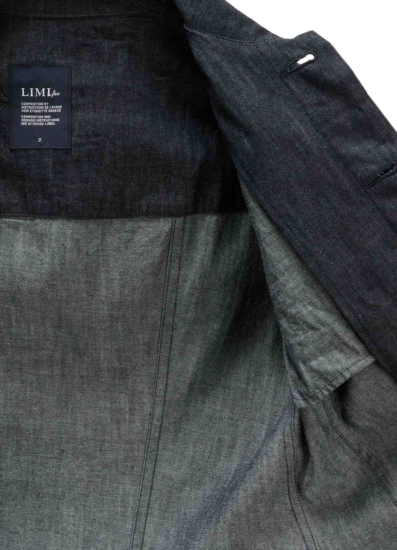 6OZ DENIM 3rd TYPE JACKET(S Indigo): LIMI feu｜THE SHOP YOHJI YAMAMOTO
