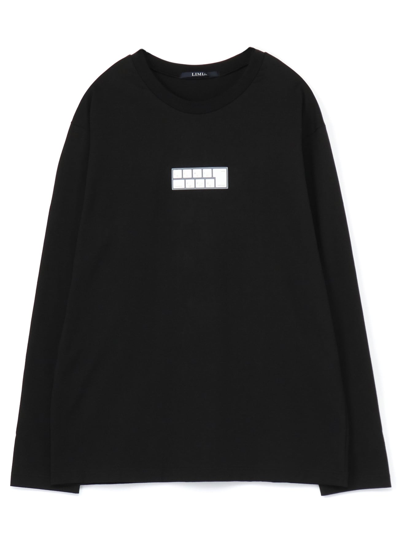 Silicon KeyBoard Oversized Long T-Shirt(S Black): Vintage 1.1｜THE 