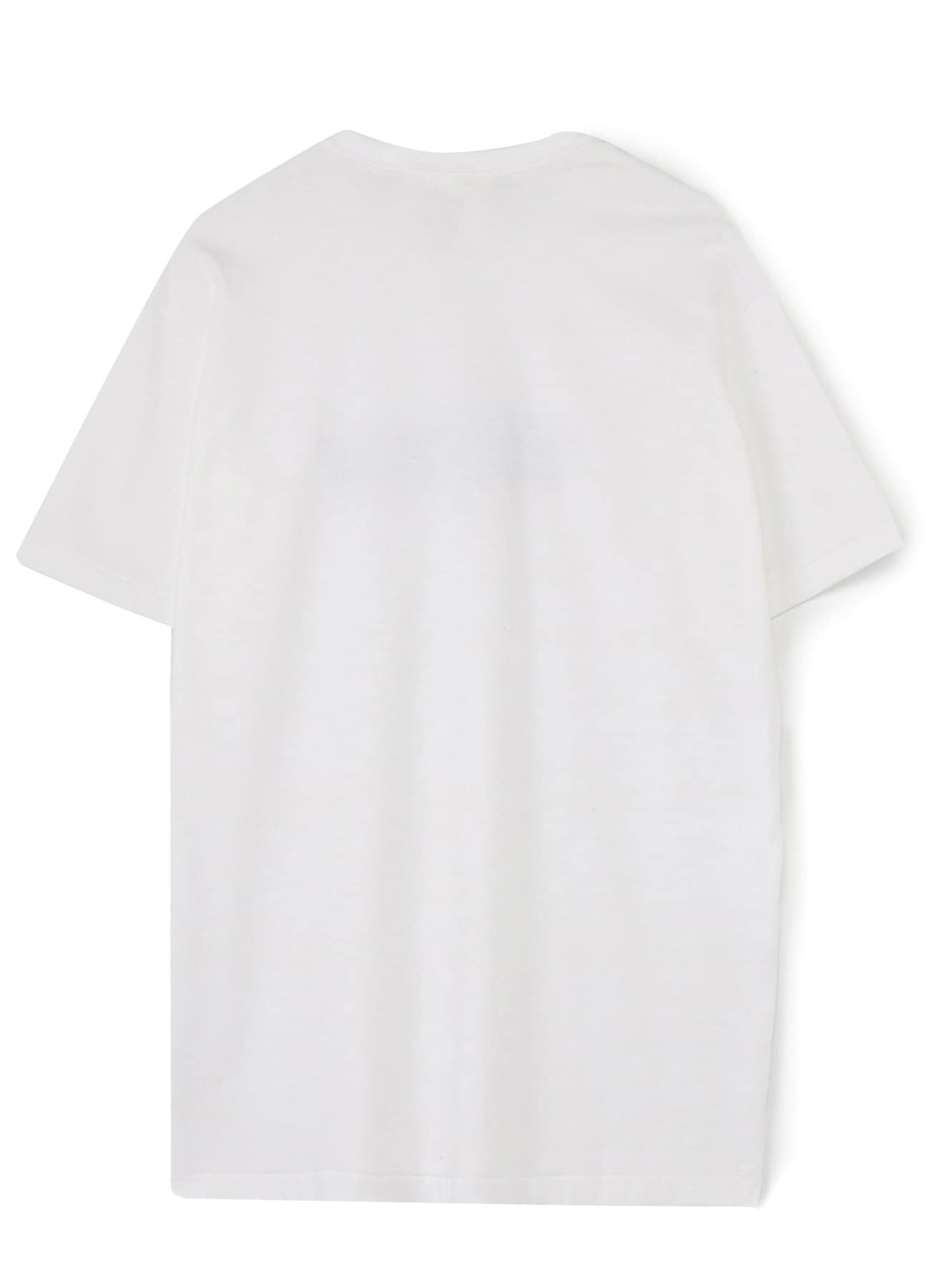20/-Plain Stitch Feu Print T-Shirt A
