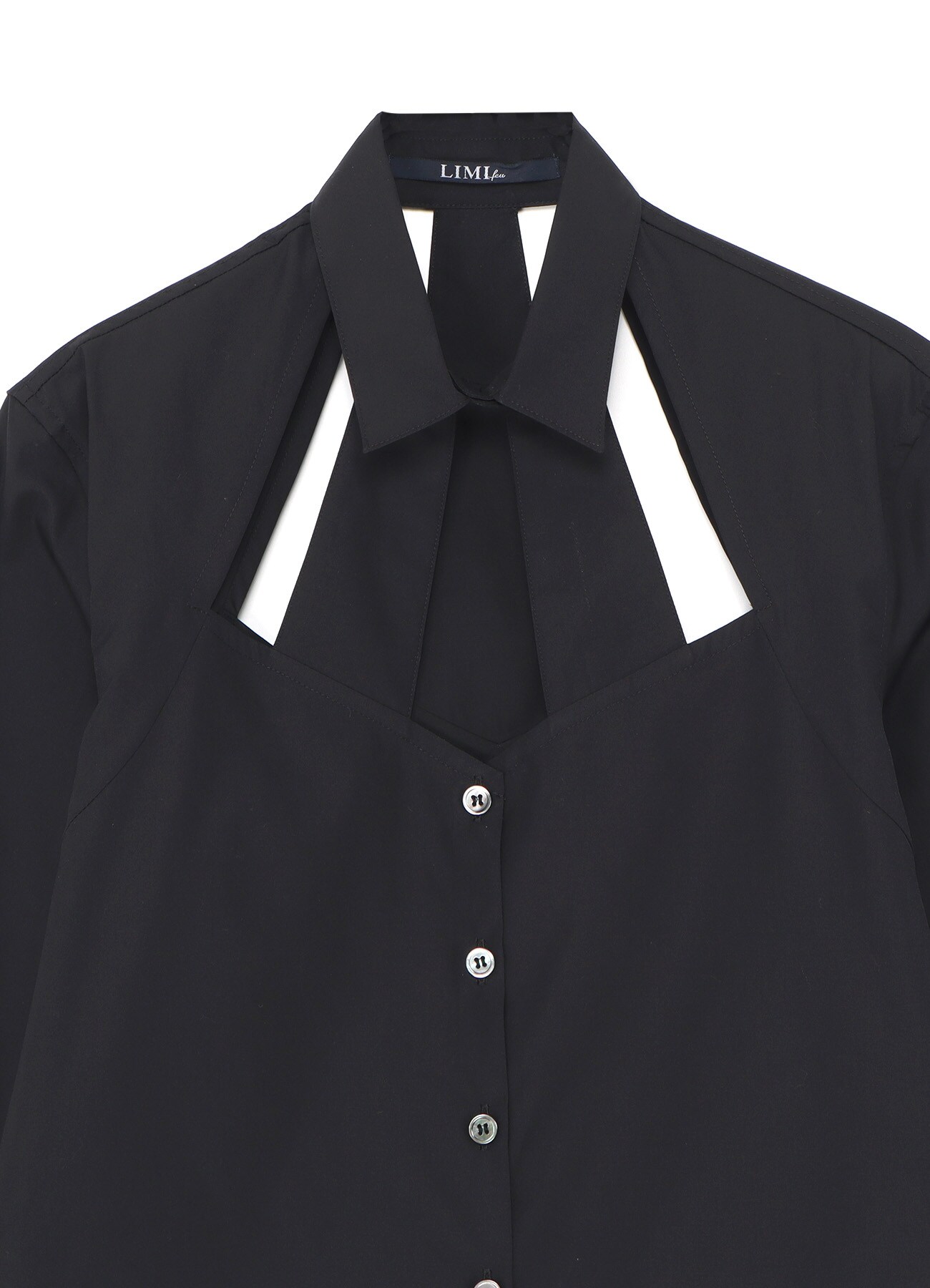 100/2BROAD SLASH BLOUSE