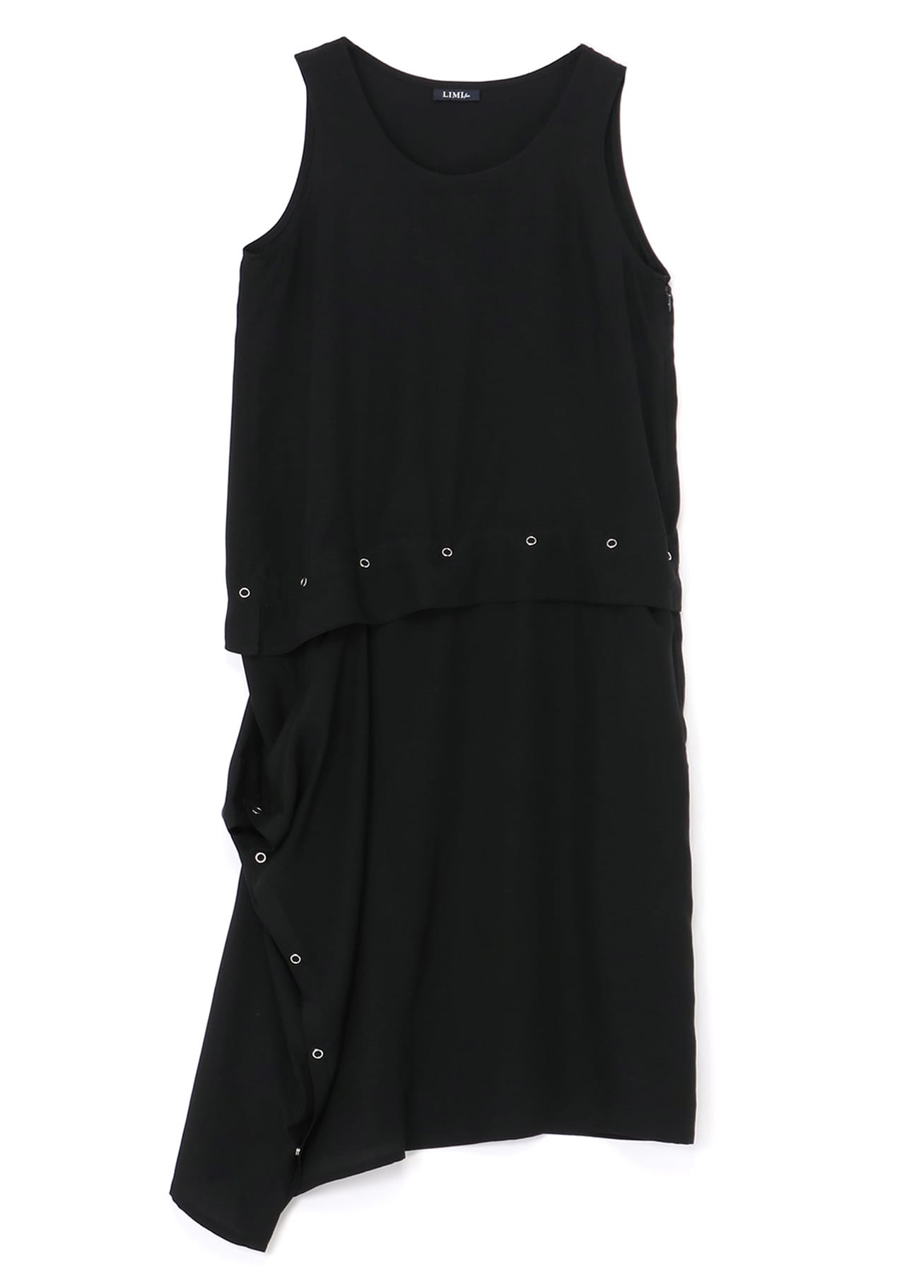 40/Poplin Snapper Sleeveless Dress