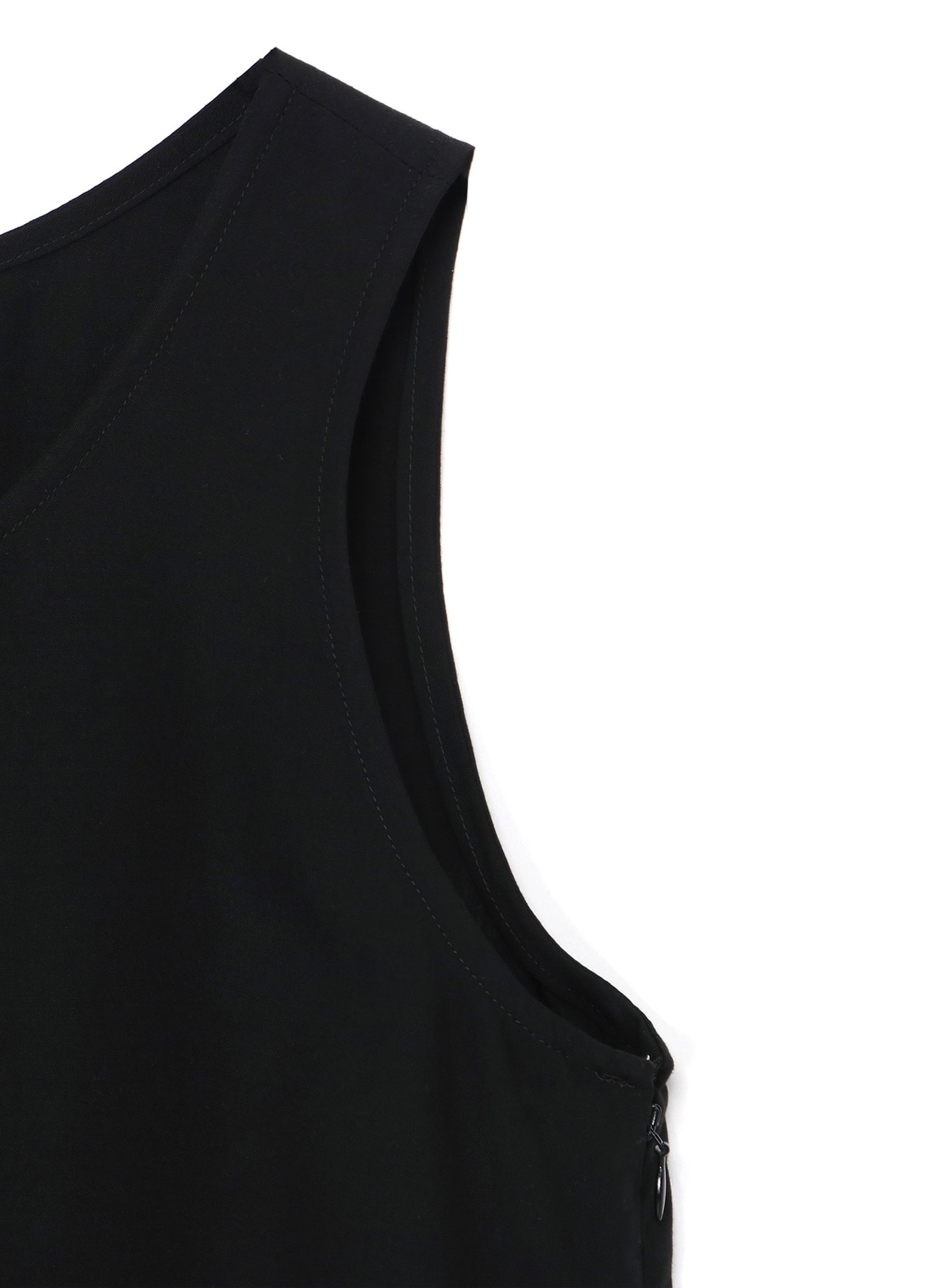 40/Poplin Snapper Sleeveless Dress