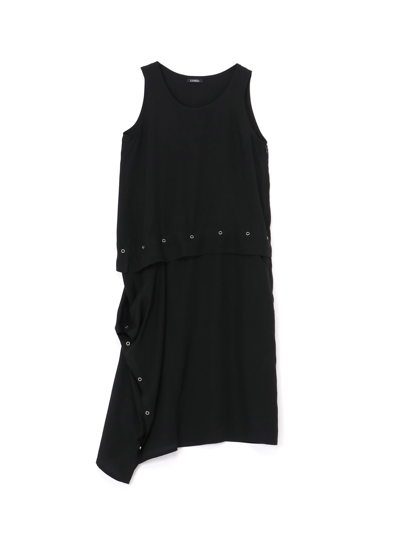 40/Poplin Snapper Sleeveless Dress
