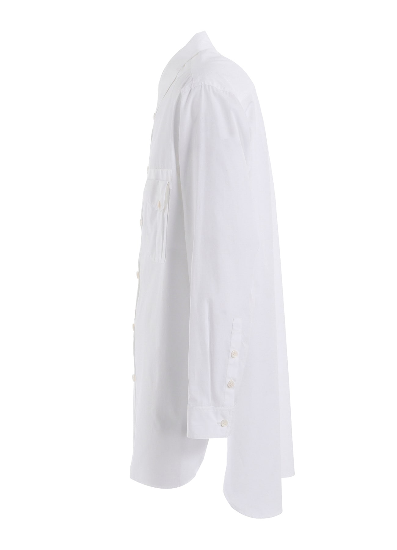 100/2 BROAD SHIRT WITH DOUBLE CHEST PATCH POCKETS