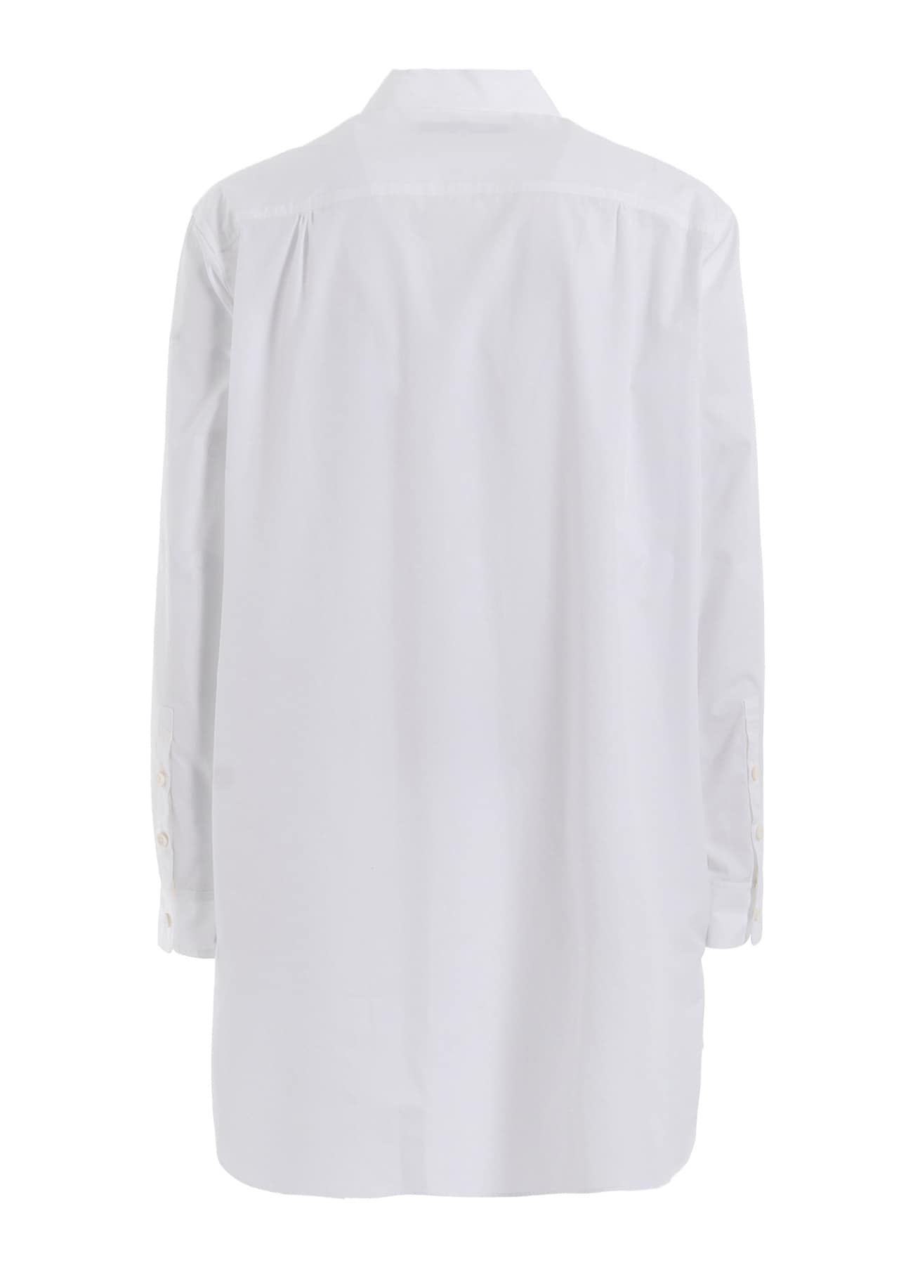 100/2 BROAD SHIRT WITH DOUBLE CHEST PATCH POCKETS