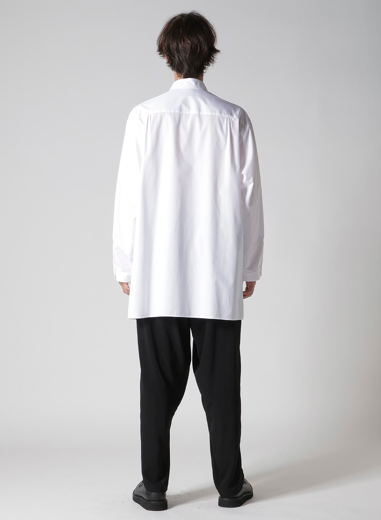 100/2 BROAD SHIRT WITH TAB DETAIL