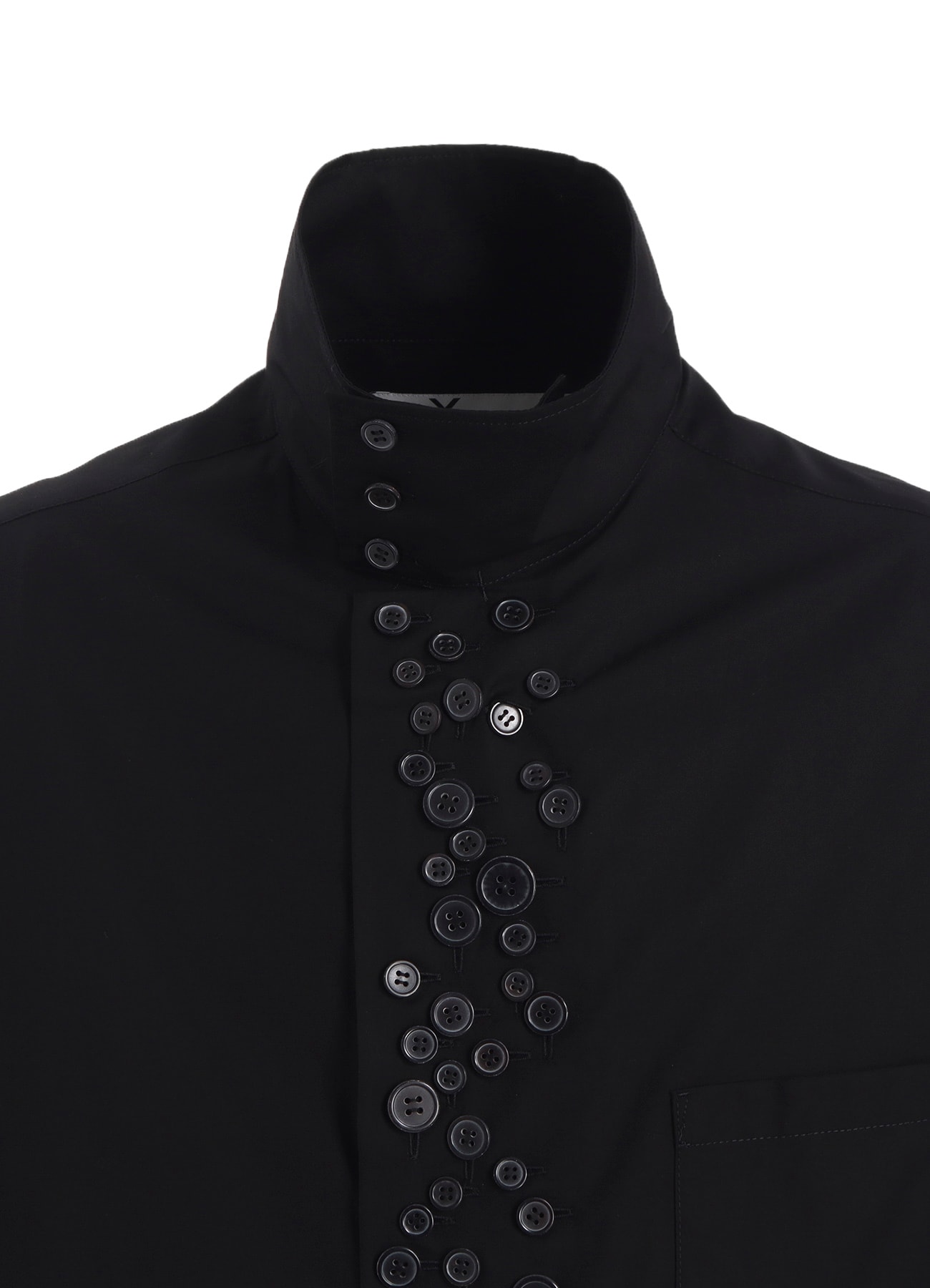 100/2 BROAD LONG SLEEVE SHIRT WITH MANY BUTTONS