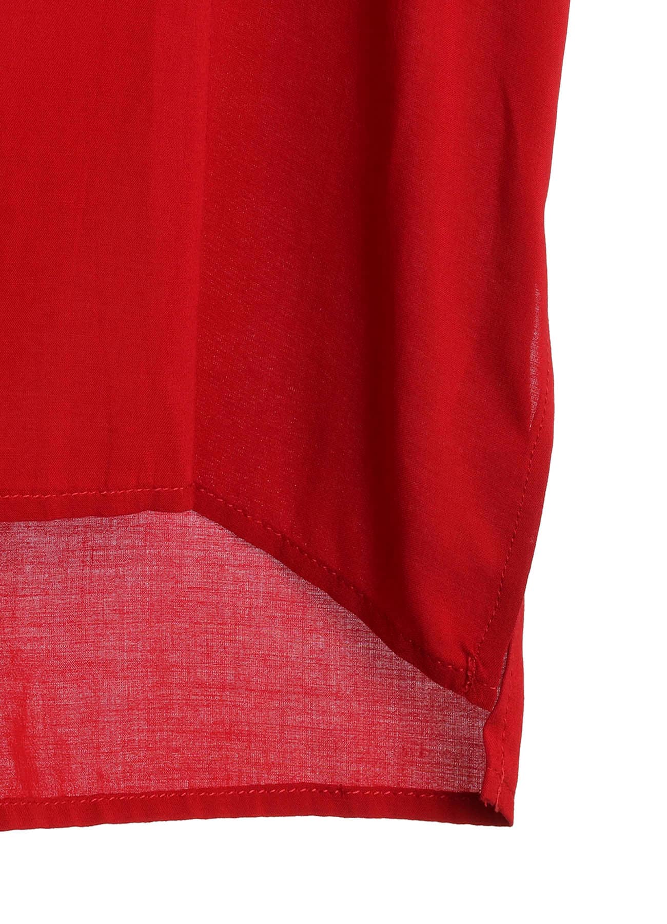 RAYON SHORT SLEEVE SHIRT WITH MANY BUTTONS