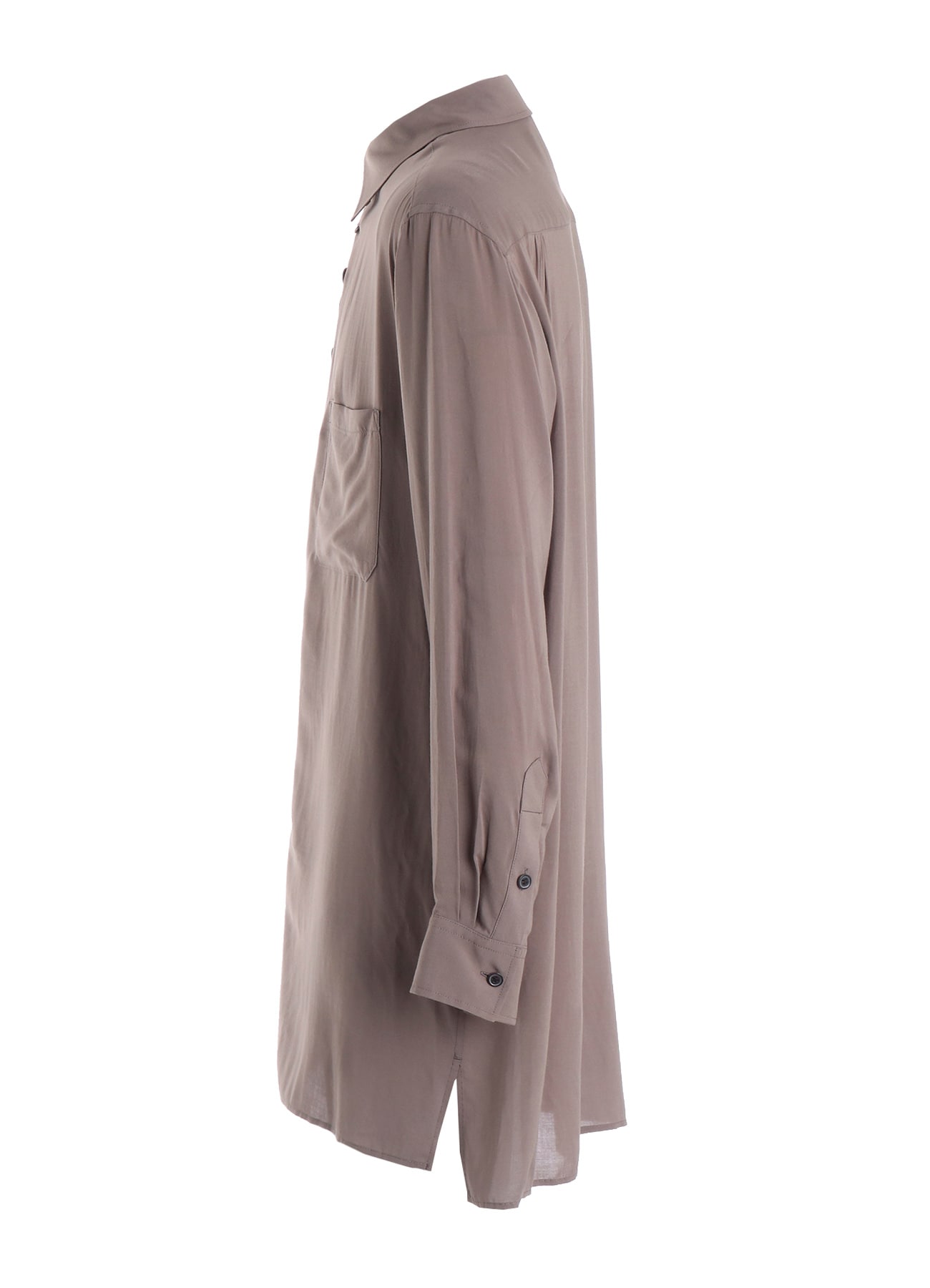 RAYON LONG SLEEVE SHIRT WITH MANY BUTTONS