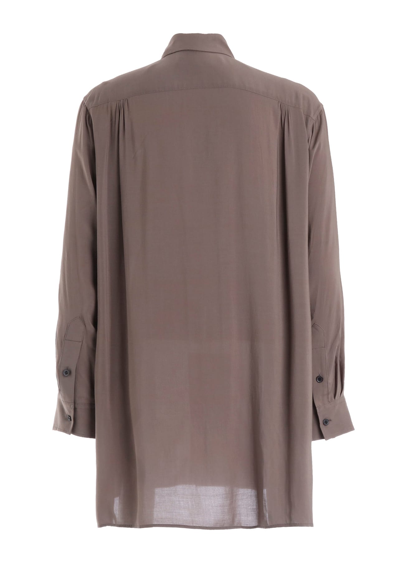 RAYON LONG SLEEVE SHIRT WITH MANY BUTTONS