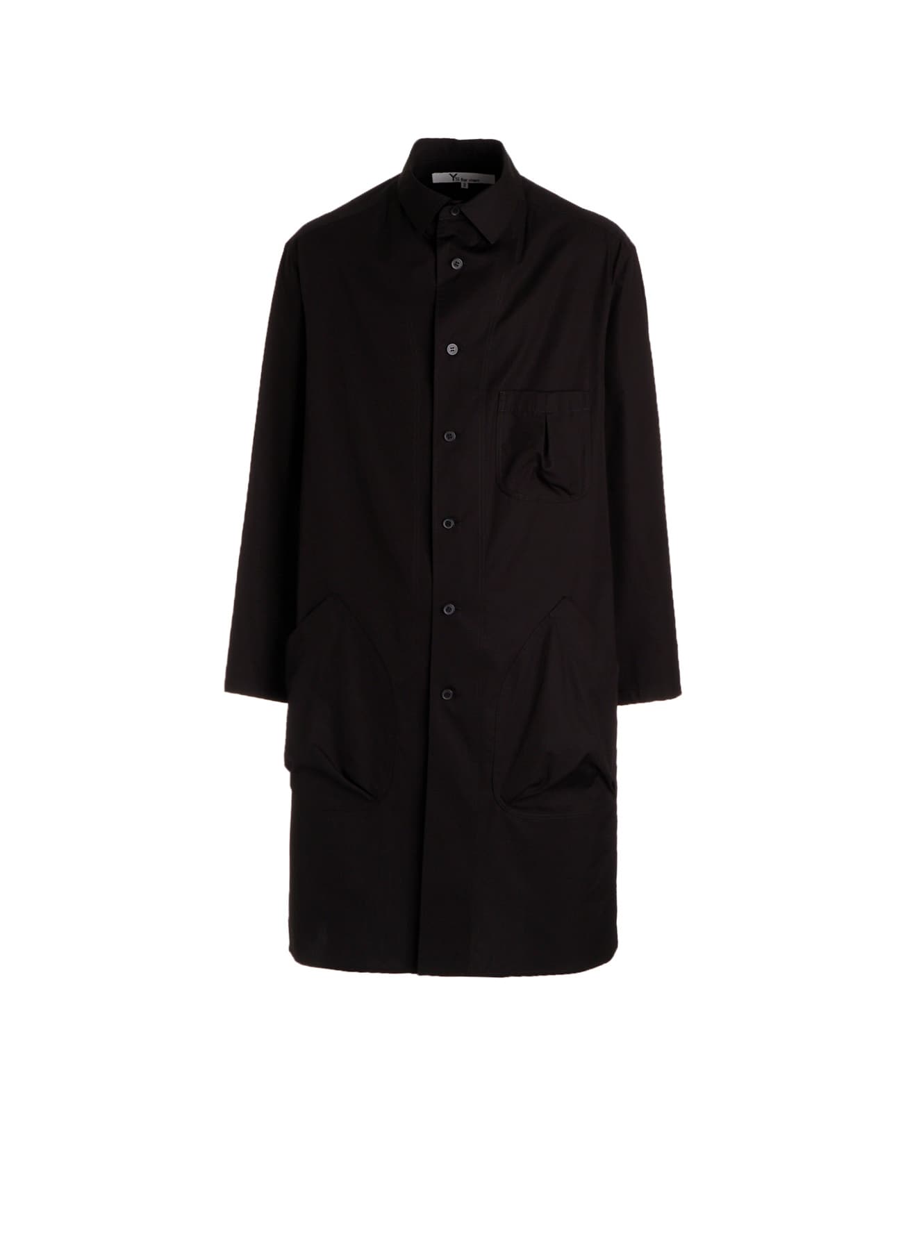 FRONT-POCKET LONG SHIRT