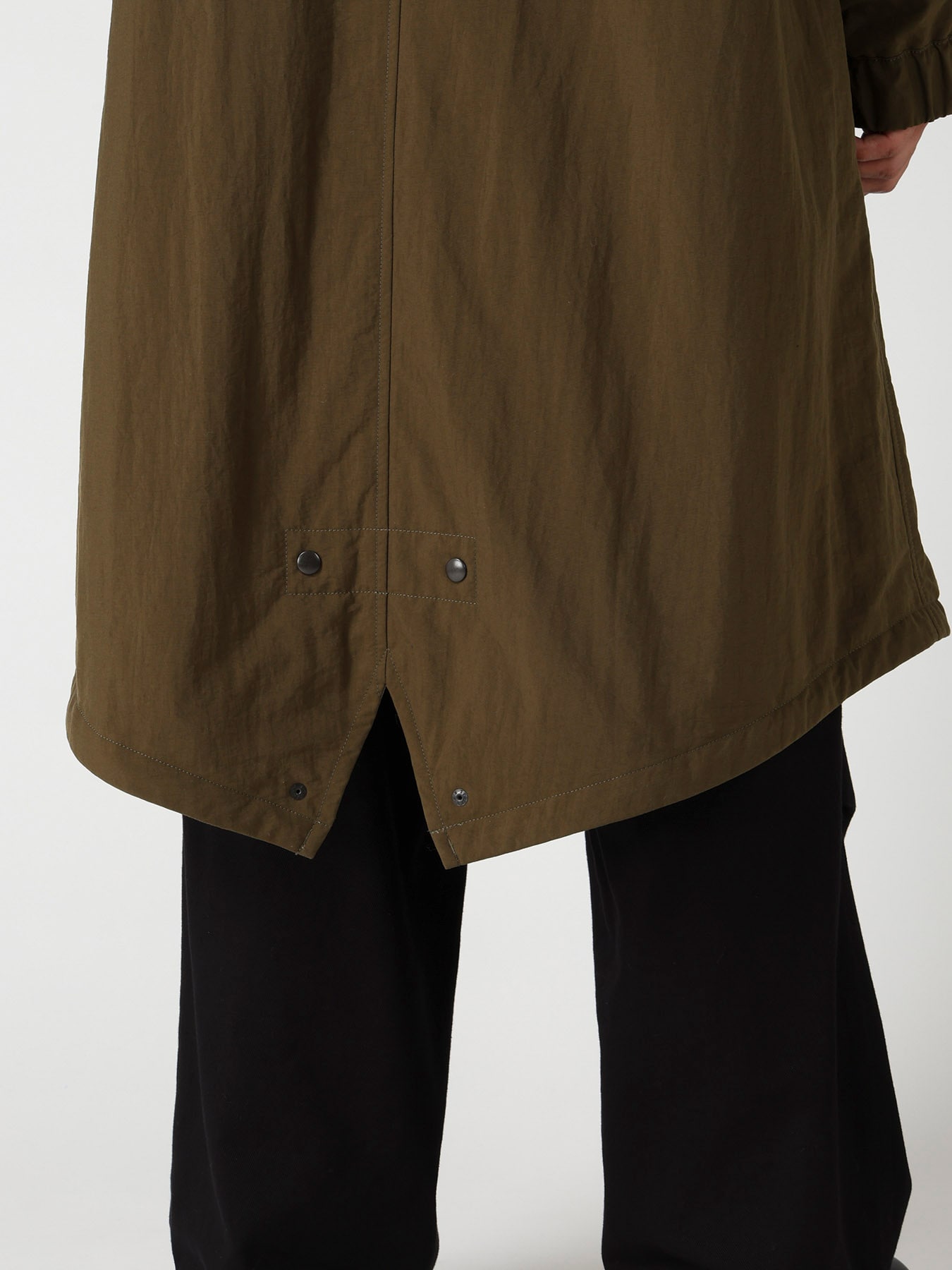 NYLON TASLAN MOD COAT WITH THINSULATE
