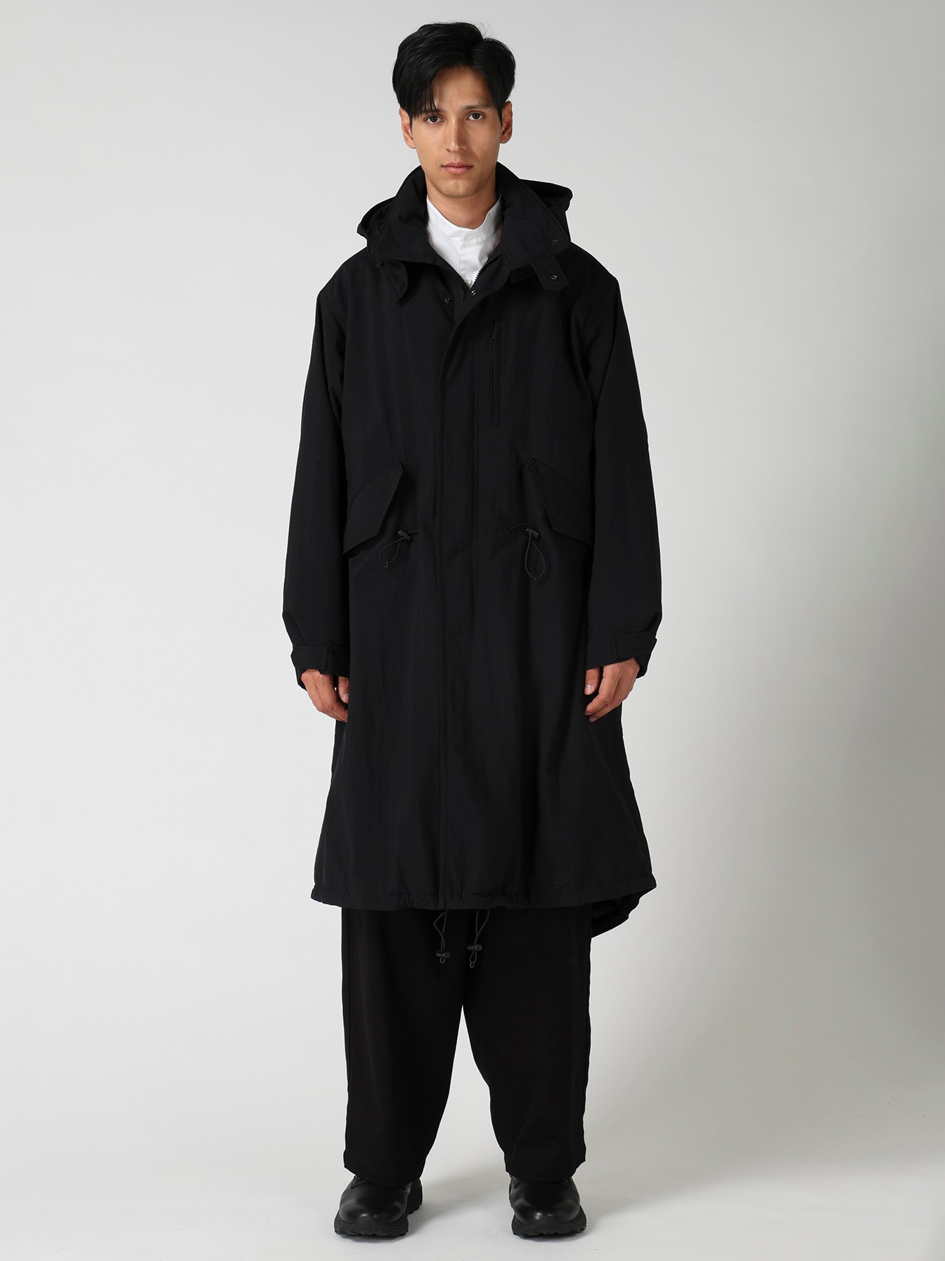 NYLON TASLAN MOD COAT WITH THINSULATE