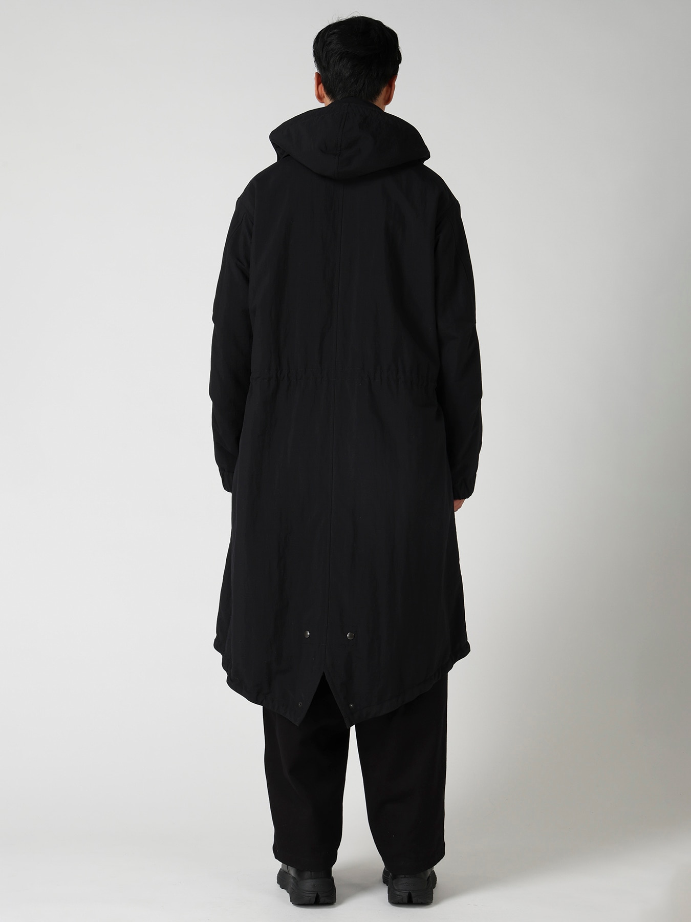 NYLON TASLAN MOD COAT WITH THINSULATE