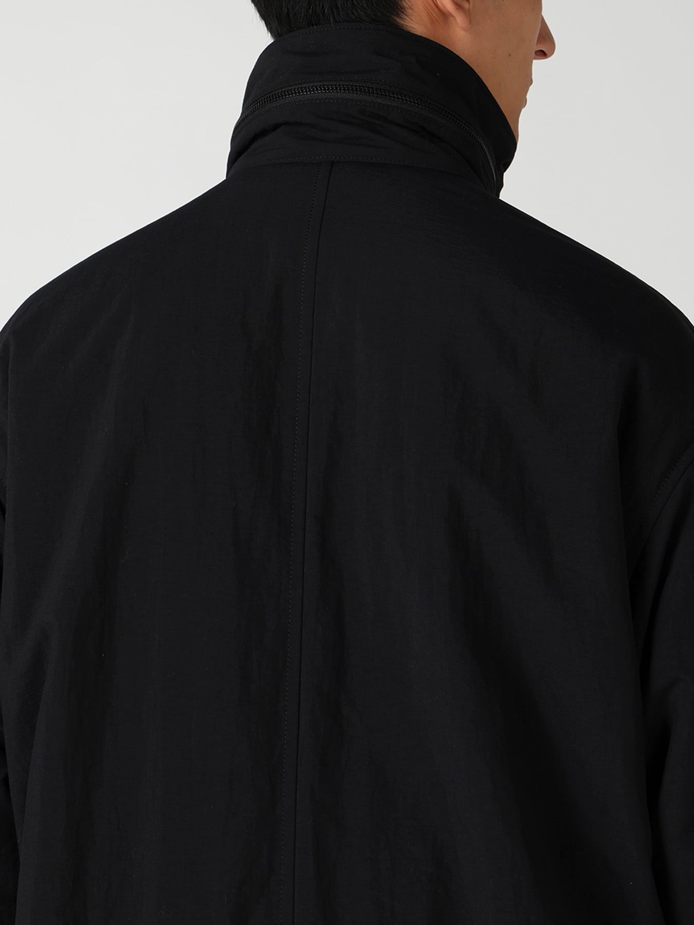 NYLON TASLAN MOD COAT WITH THINSULATE