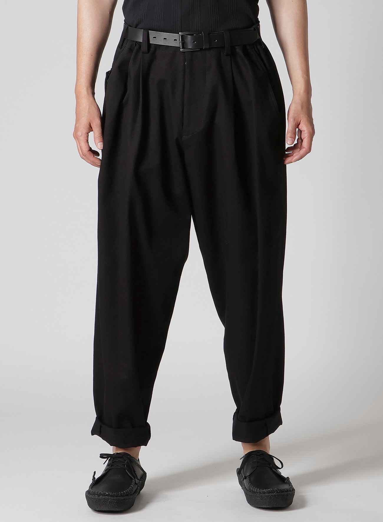 10S KATSURAGI SIDE ZIP PANTS