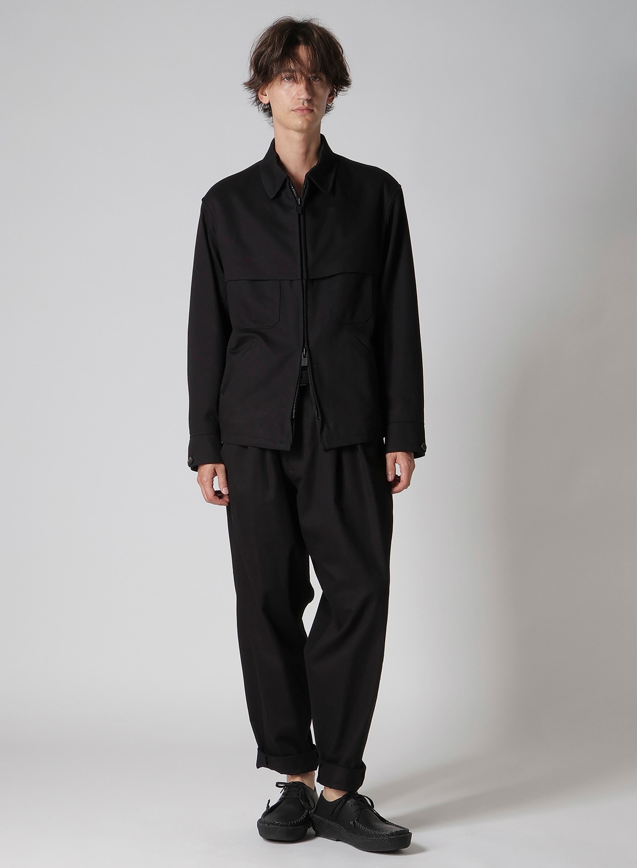 10S KATSURAGI SIDE ZIP PANTS